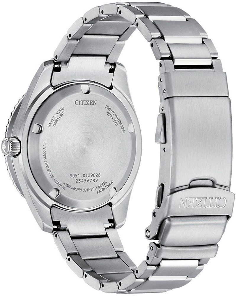 Citizen Automatikuhr »Promaster Fujitsubo Mechanical Diver«, Armbanduhr, Mechanische Uhr, Herrenuhr, Titan, Saphirglas