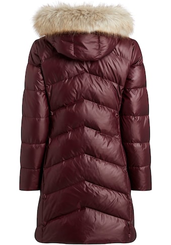 Steppmantel »ESSENTIAL REAL DOWN COAT«, mit Markenlabel