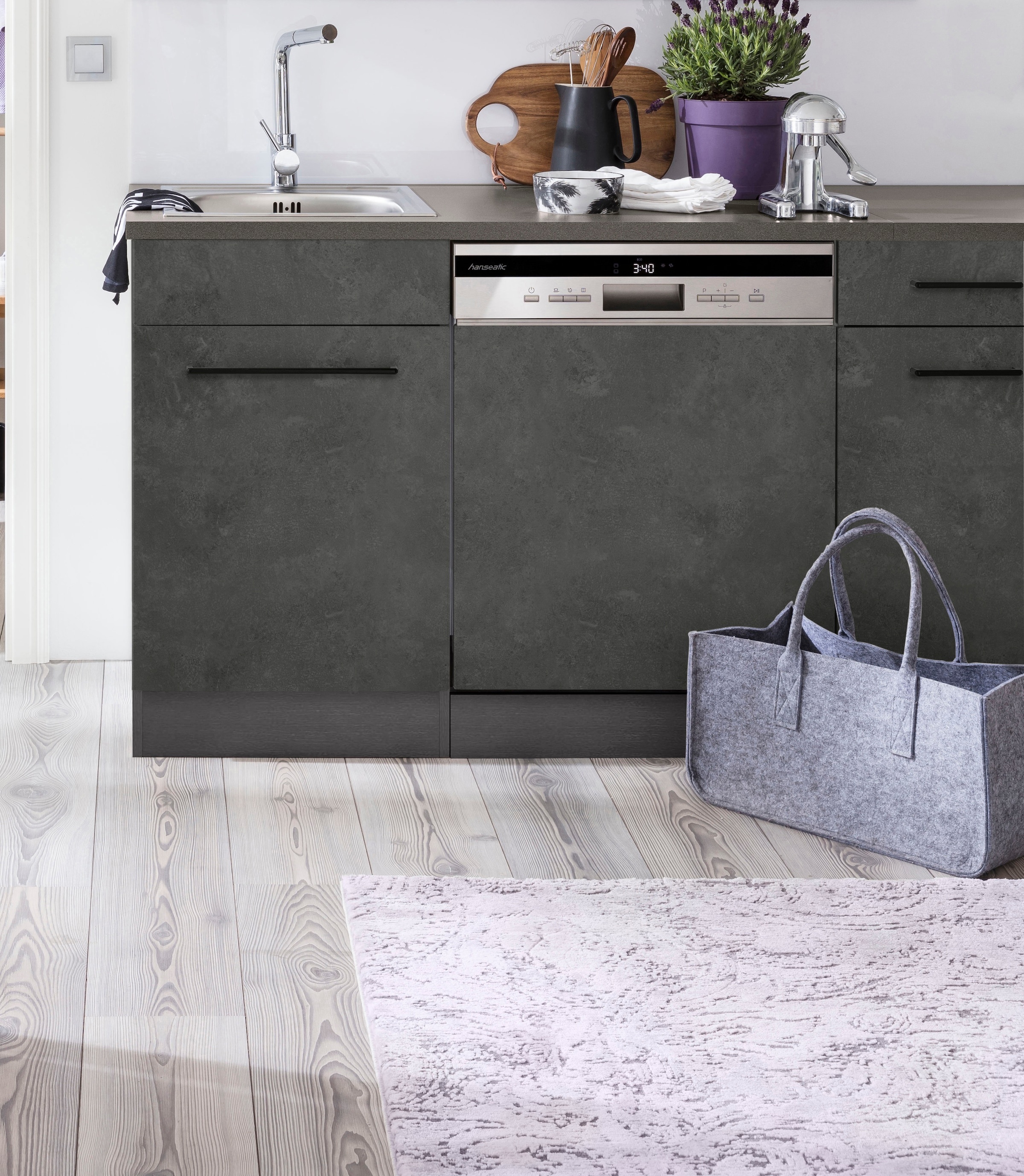KOCHSTATION Spülenschrank "KS-Tulsa" 110 cm breit, inkl. Tür/Sockel für Ein günstig online kaufen