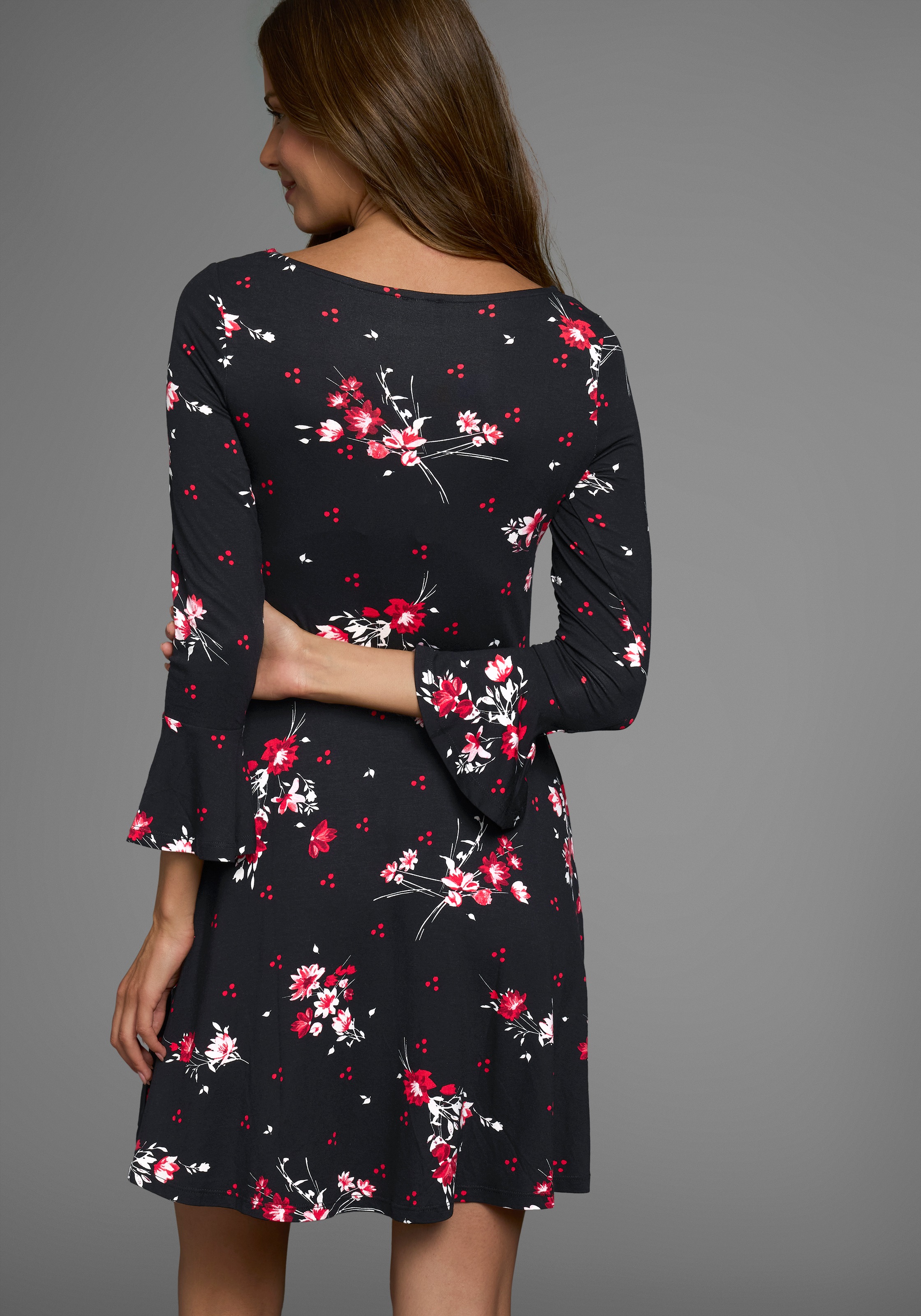 Laura Scott festliche Anlässe, langes Kleid, elegant, aus Viskosemischung günstig online kaufen