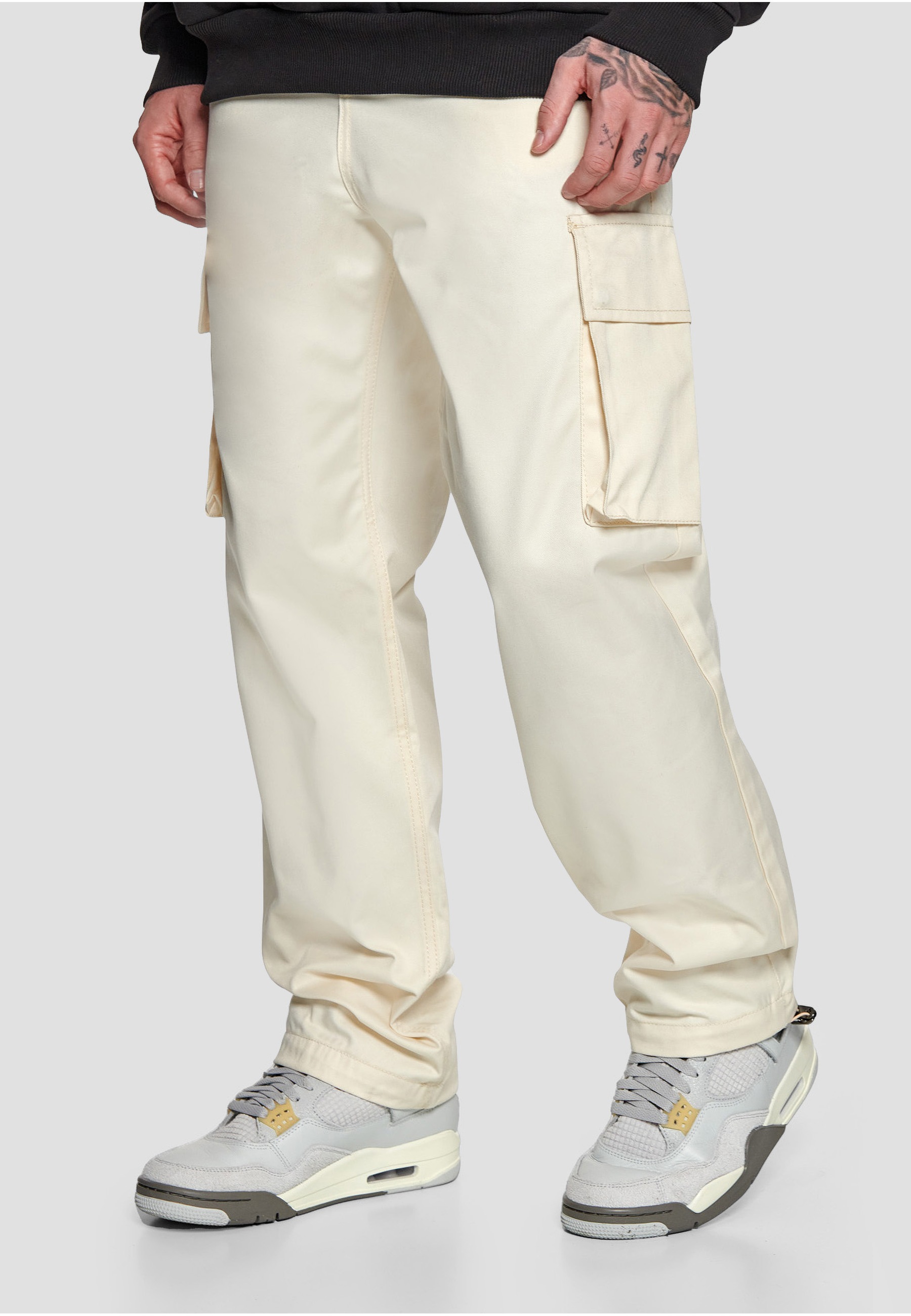 Dropsize Cargohose »Dropsize Herren Dropsize Single Cargo Pocket Workwear Pants«
