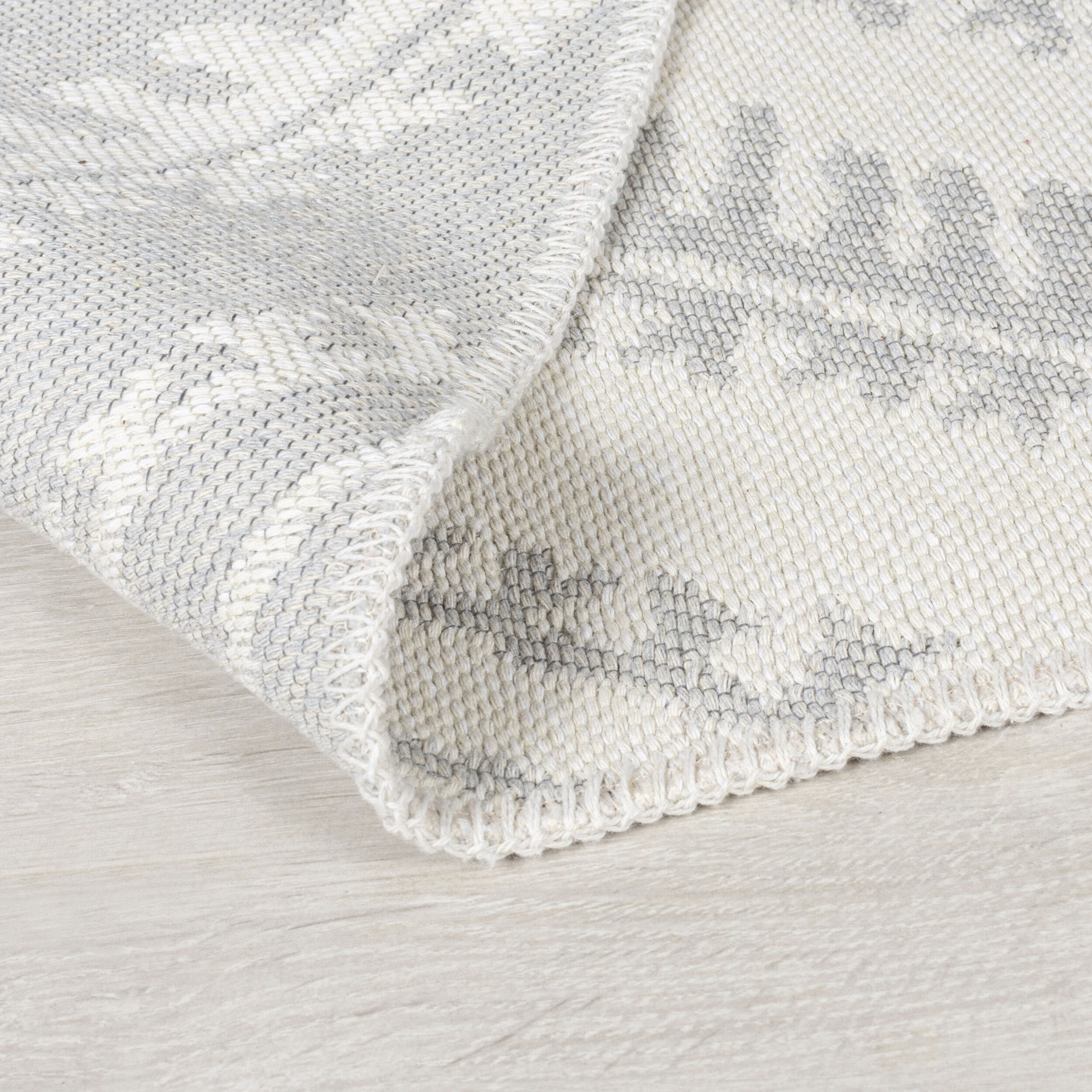 Thumbnail - FLAIR RUGS Teppich "ALIX", rechteckig, 2 mm Höhe, Wendemuster, Berber Design