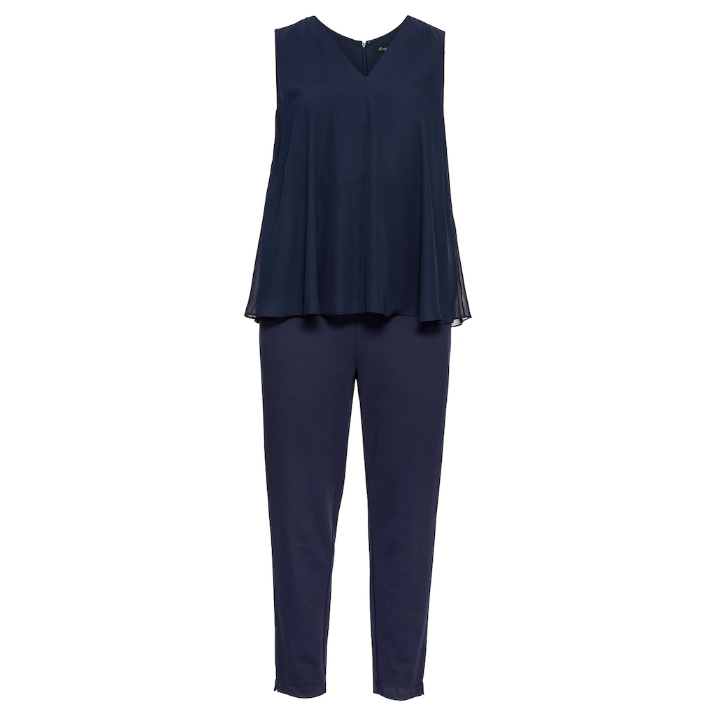 Sheego Jumpsuit »Große Größen«, im Lagenlook