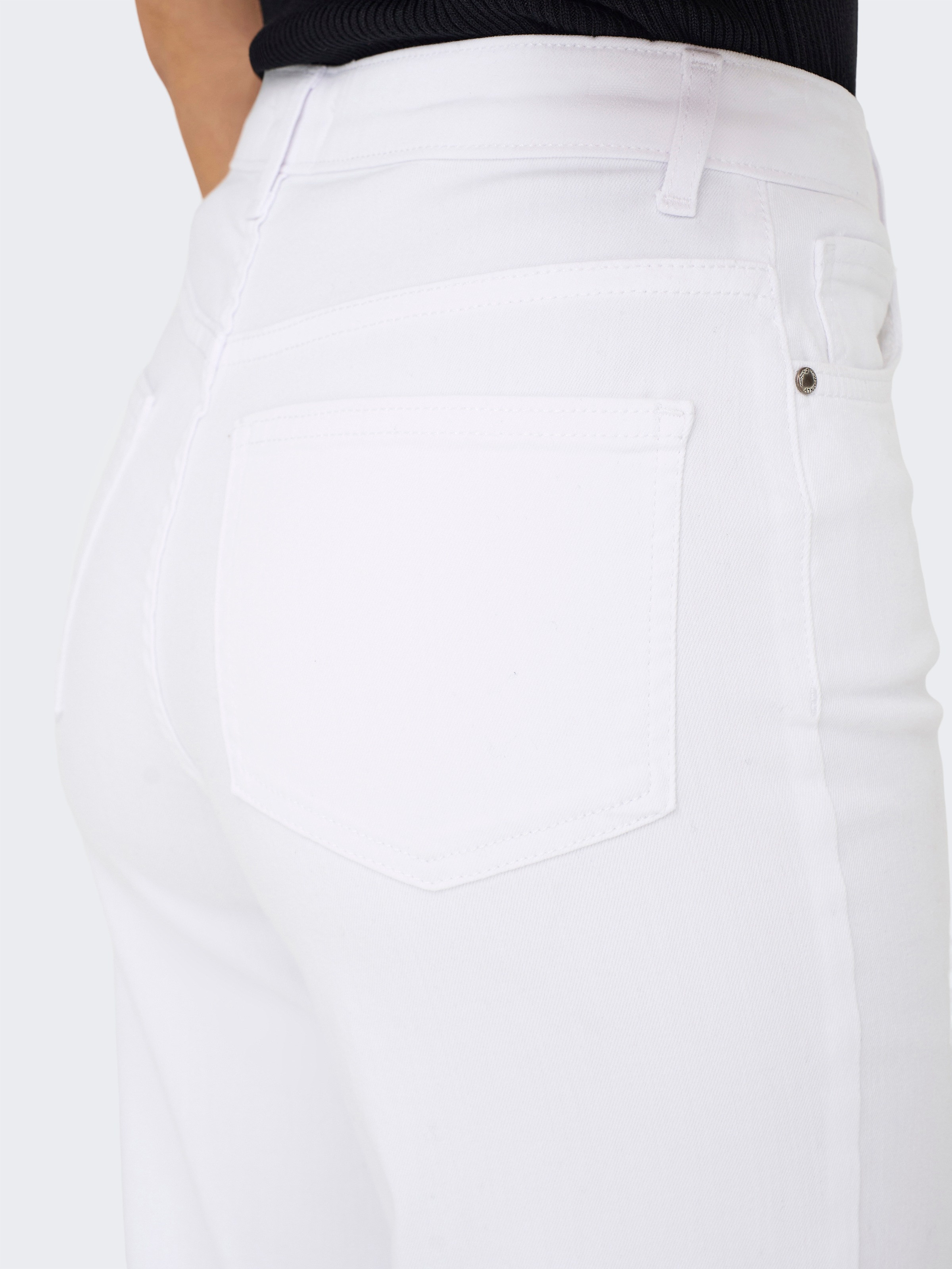 Thumbnail - ONLY High-waist-Jeans "ONLMADISON BLUSH HW WIDE DNM CRO NOOS", mit weitem Beinschnitt