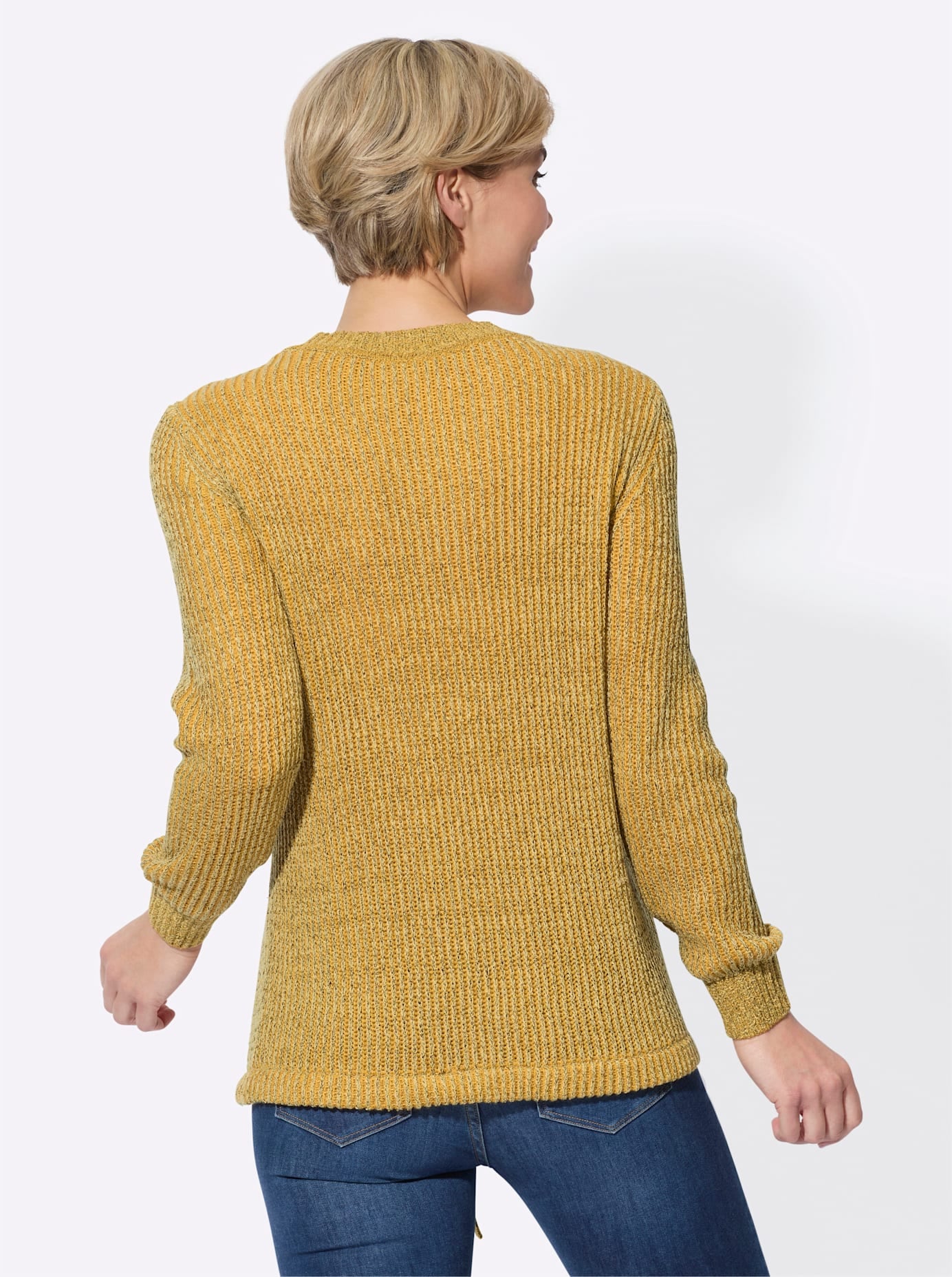 Classic Basics Rundhalspullover »Bouclé-Pullover«
