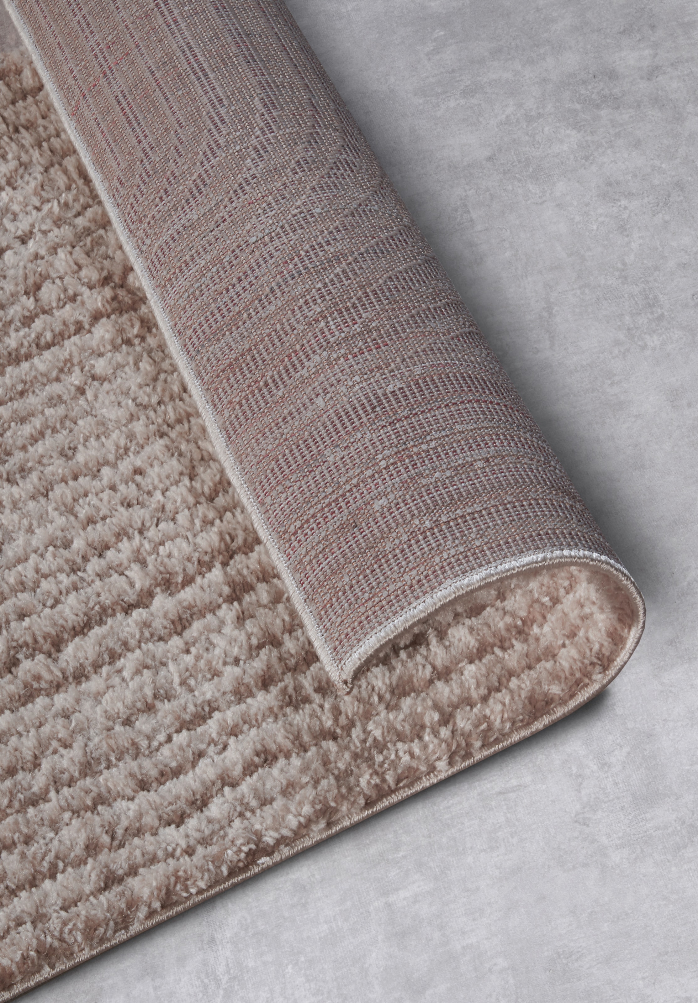 ELLE DECORATION Designteppich »Chappe«, rechteckig, 18 mm Höhe, Shaggy, Läufer, flauschig, weich, Langflor, modern, Hoch Tief Effekt