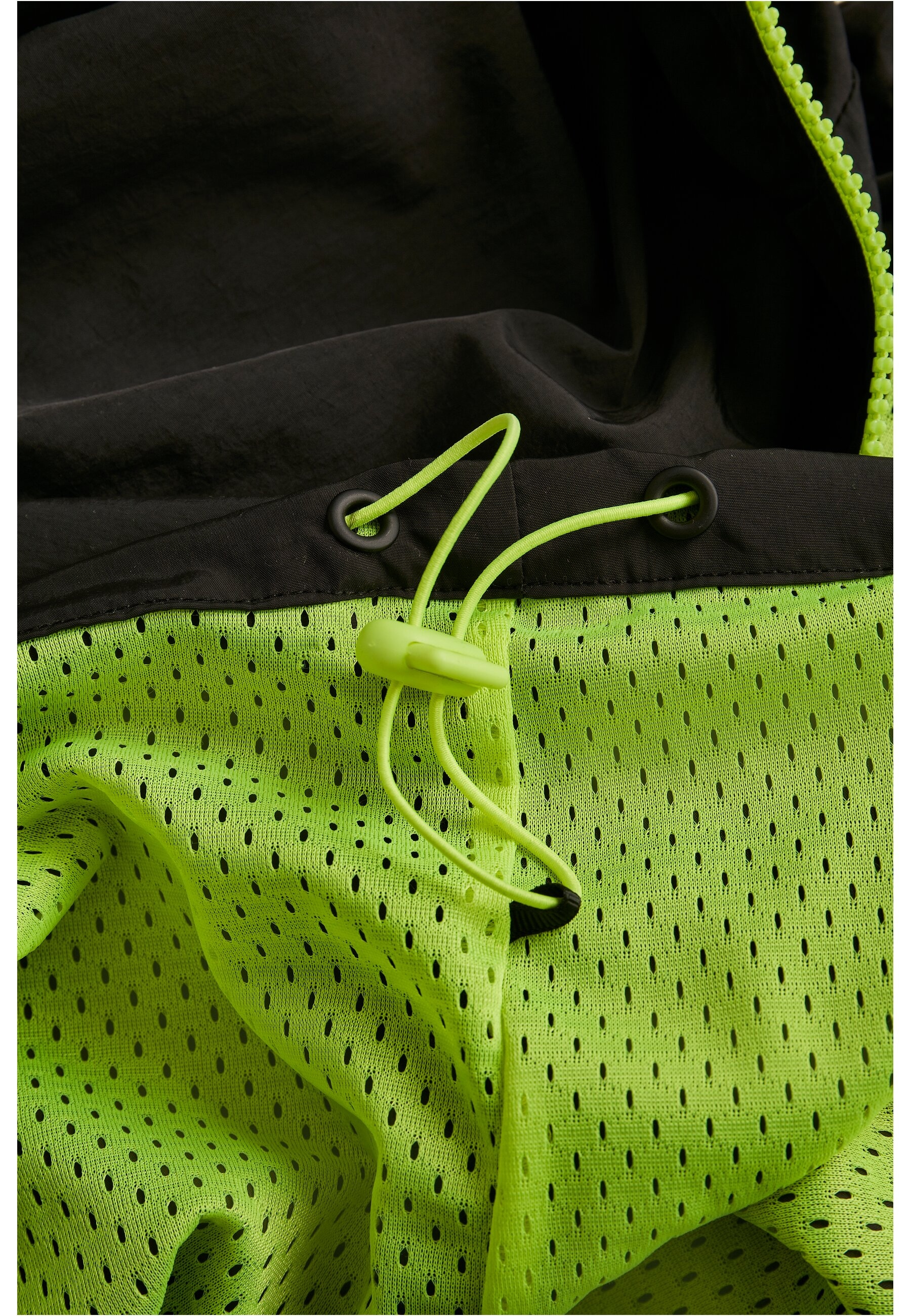 URBAN CLASSICS Anorak »Urban Classics Herren Contrast Pull Over Jacket«, (1 St.), mit Kapuze