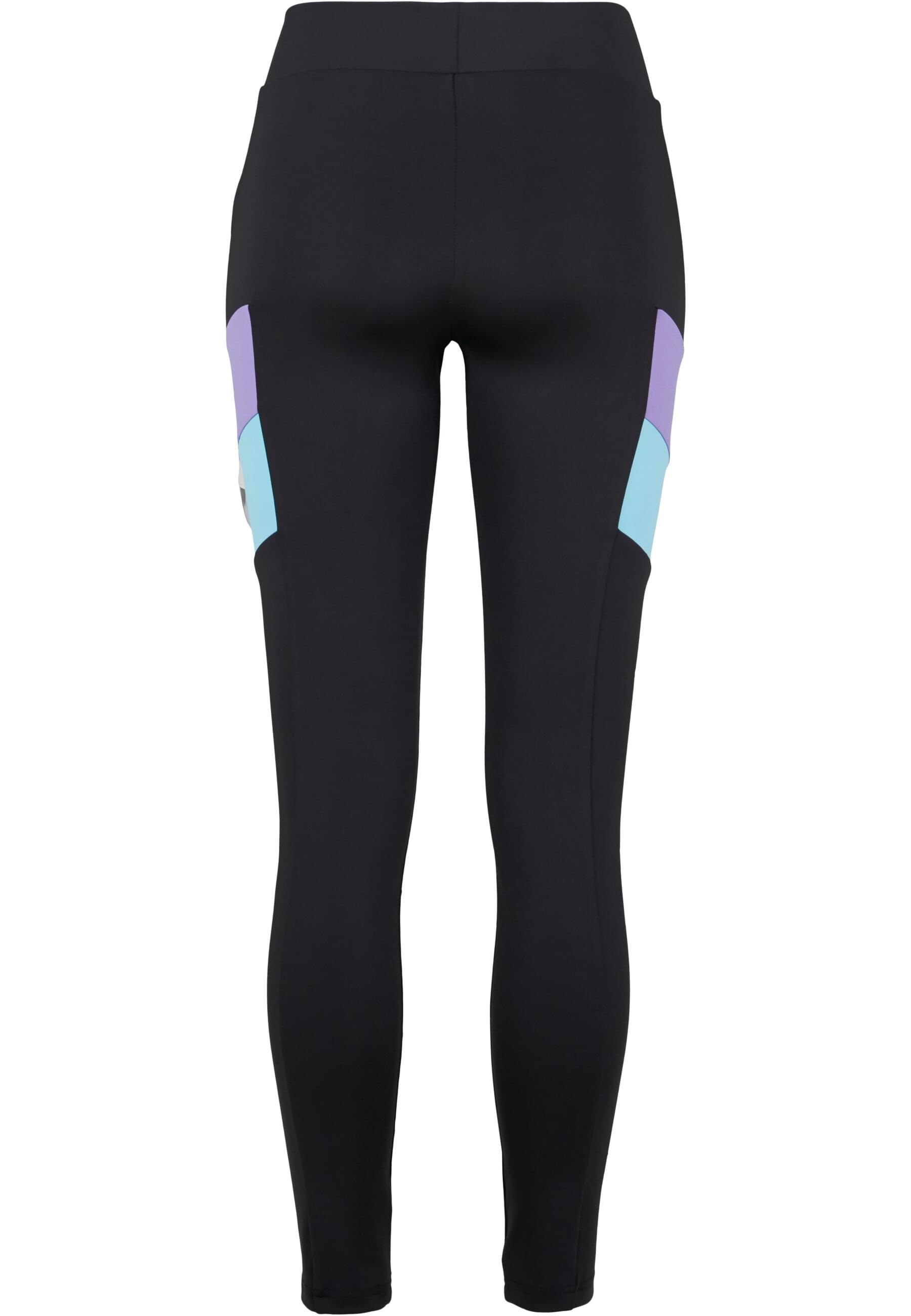 URBAN CLASSICS Leggings »Urban Classics Damen Ladies Color Block Leggings«, (1 tlg.)