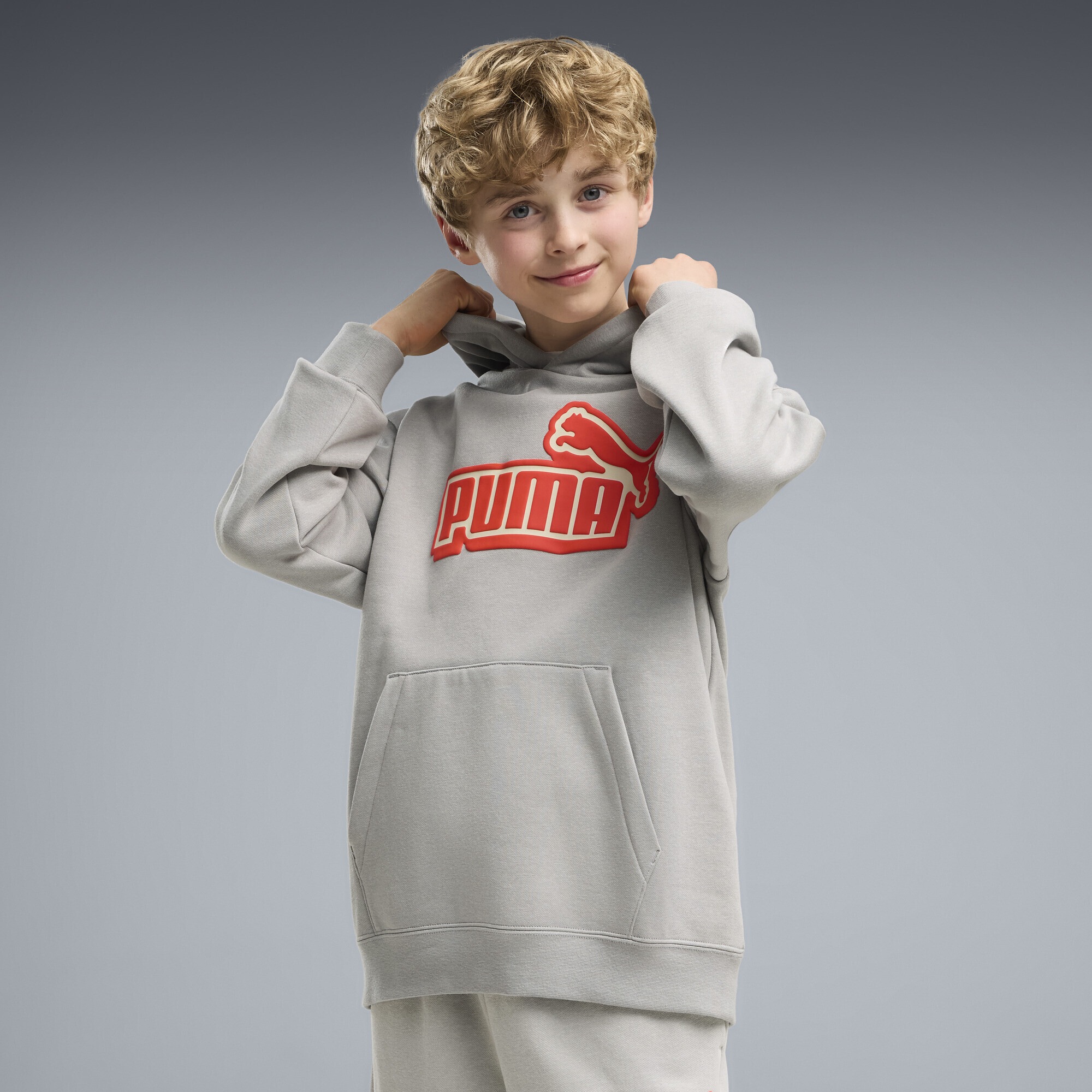 PUMA Hoodie »Essentials Logo Lab Relaxed Hoodie Jungen«

