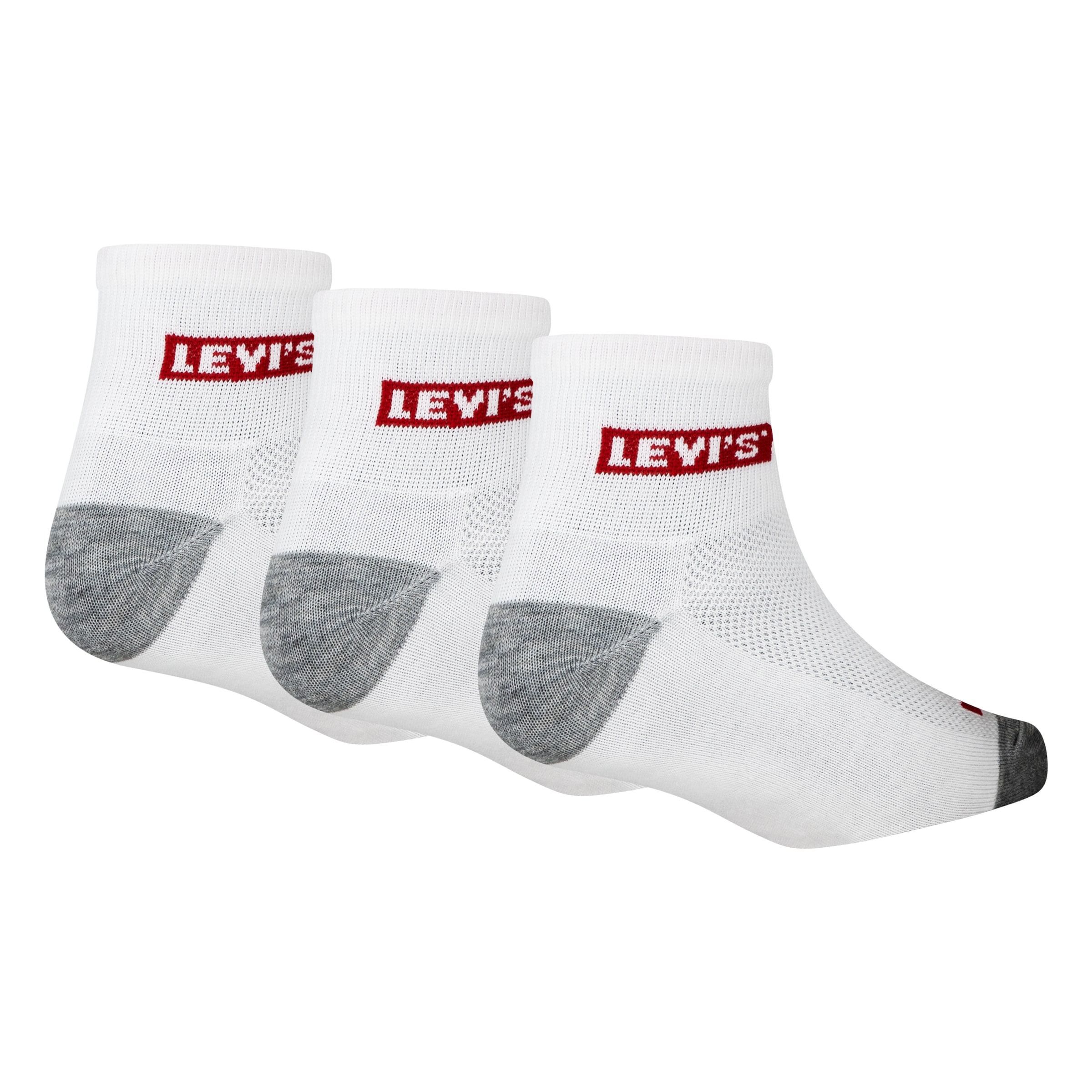 Levi's® Kids Kurzsocken »LHN BOX TAB LOW CUT 6PK MarkeL« Packung, 6 Paar tlg. UNISEX