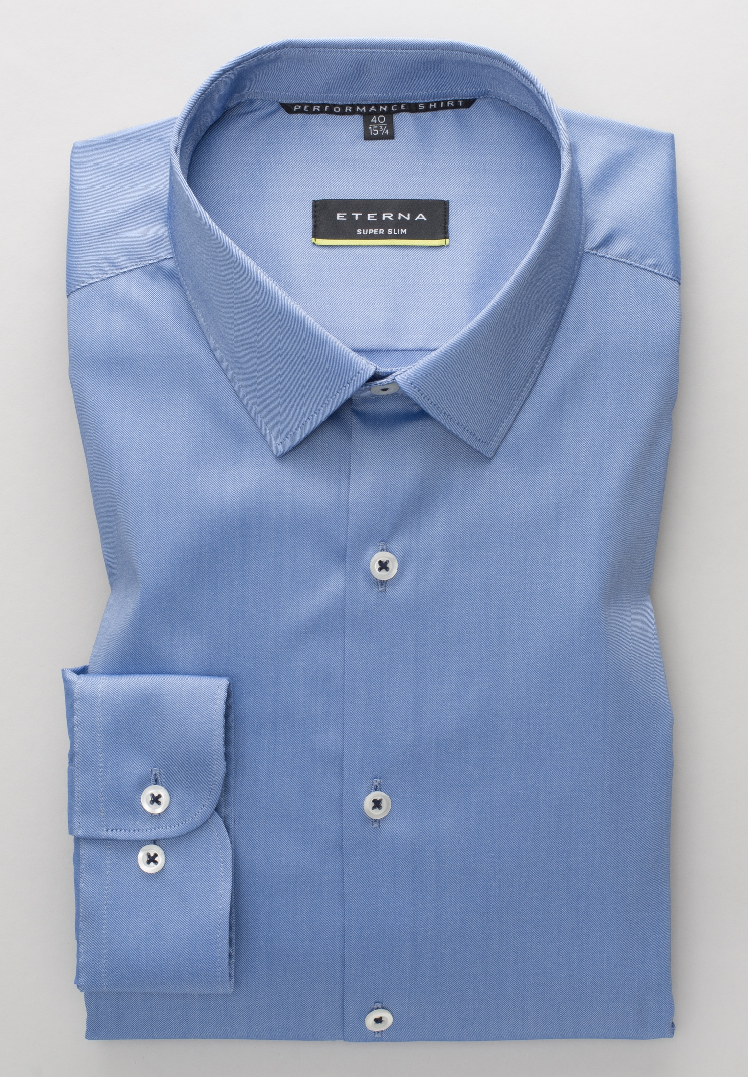 Eterna Langarmhemd »SUPER SLIM« EASY IRON (bügelleicht)