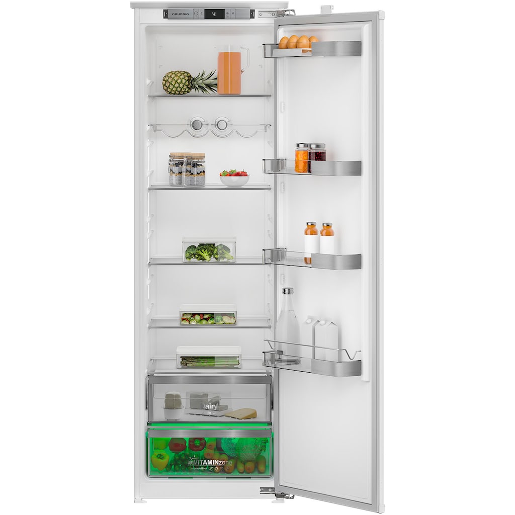 Grundig Einbaukühlschrank »GSMI25740FN 7523820038«, GSMI25740FN 7523820038, 177,5 cm hoch, 54 cm breit