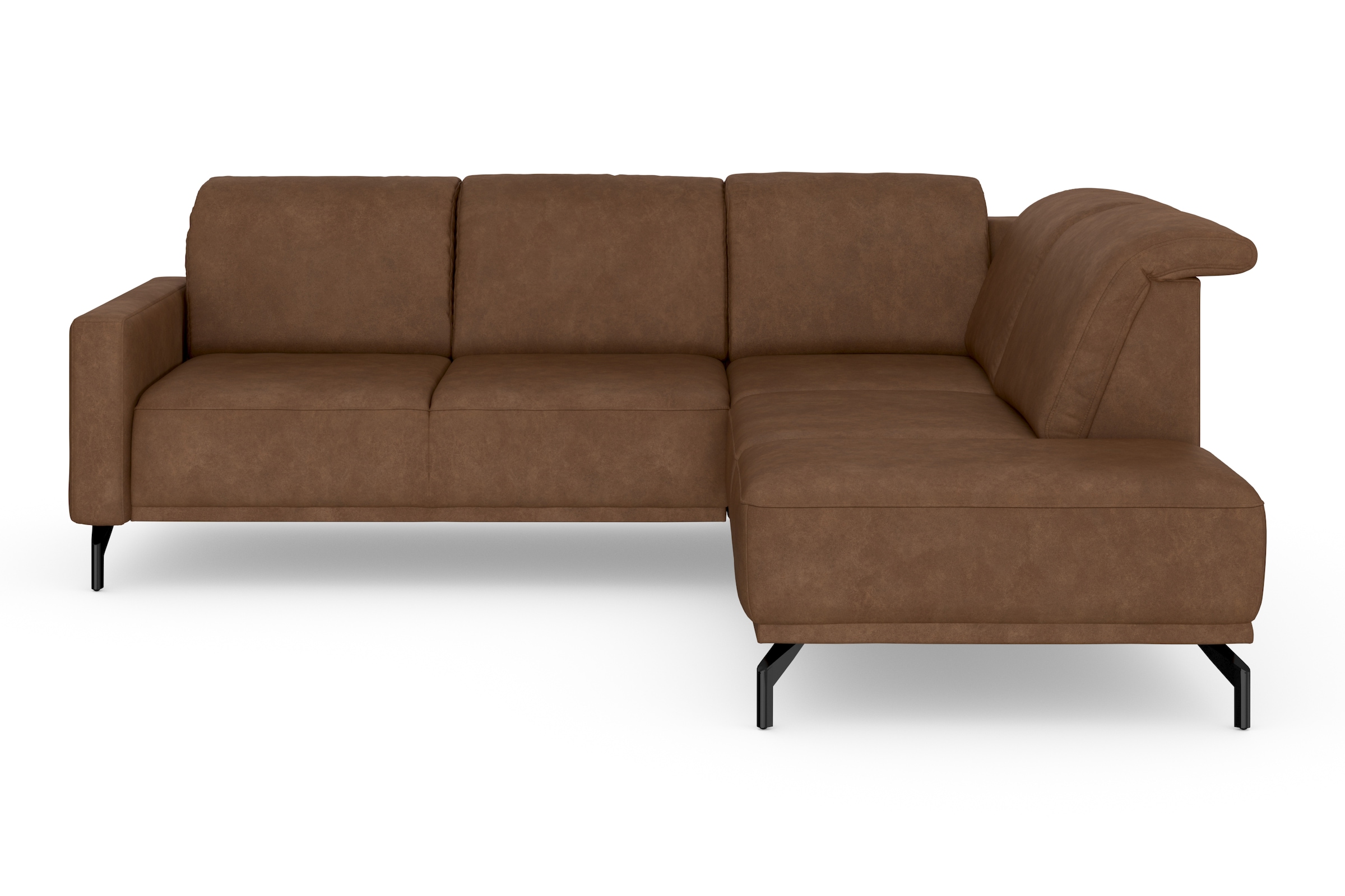 sit&more Ecksofa "Bailando L-Form", wahlweise mit Kopfteilverstellung und V günstig online kaufen