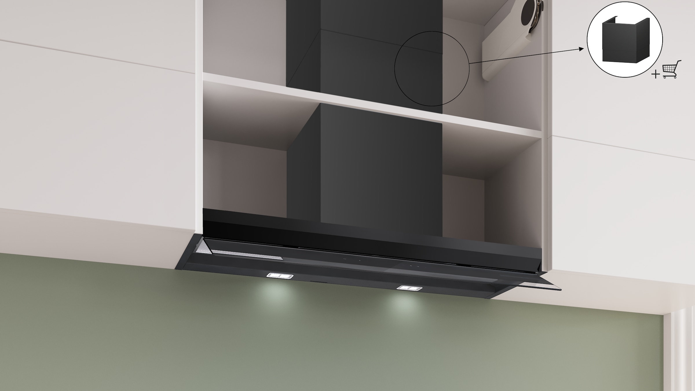 BOSCH Lüfterbaustein »DBB97DP60« Serie Serie 6