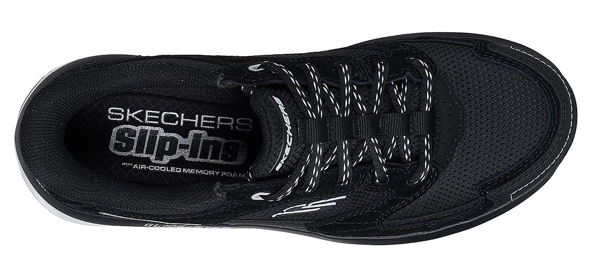 Skechers Slip-On Sneaker »GLIDE-STEP SOLE-PARADISE VALLEY«, Freizeitschuh, Schnürschuh mit elastischen Schnürsenkeln