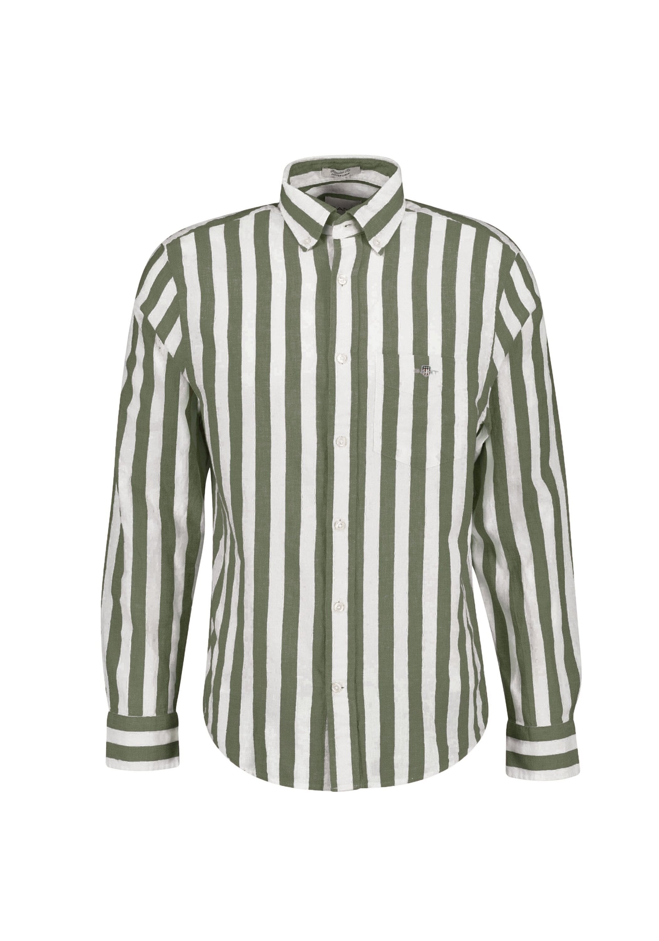 Gant Langarmhemd »Hemd REGULAR COTTON LINEN STRIPE SHIRT 1er Pack« 1 tlg.