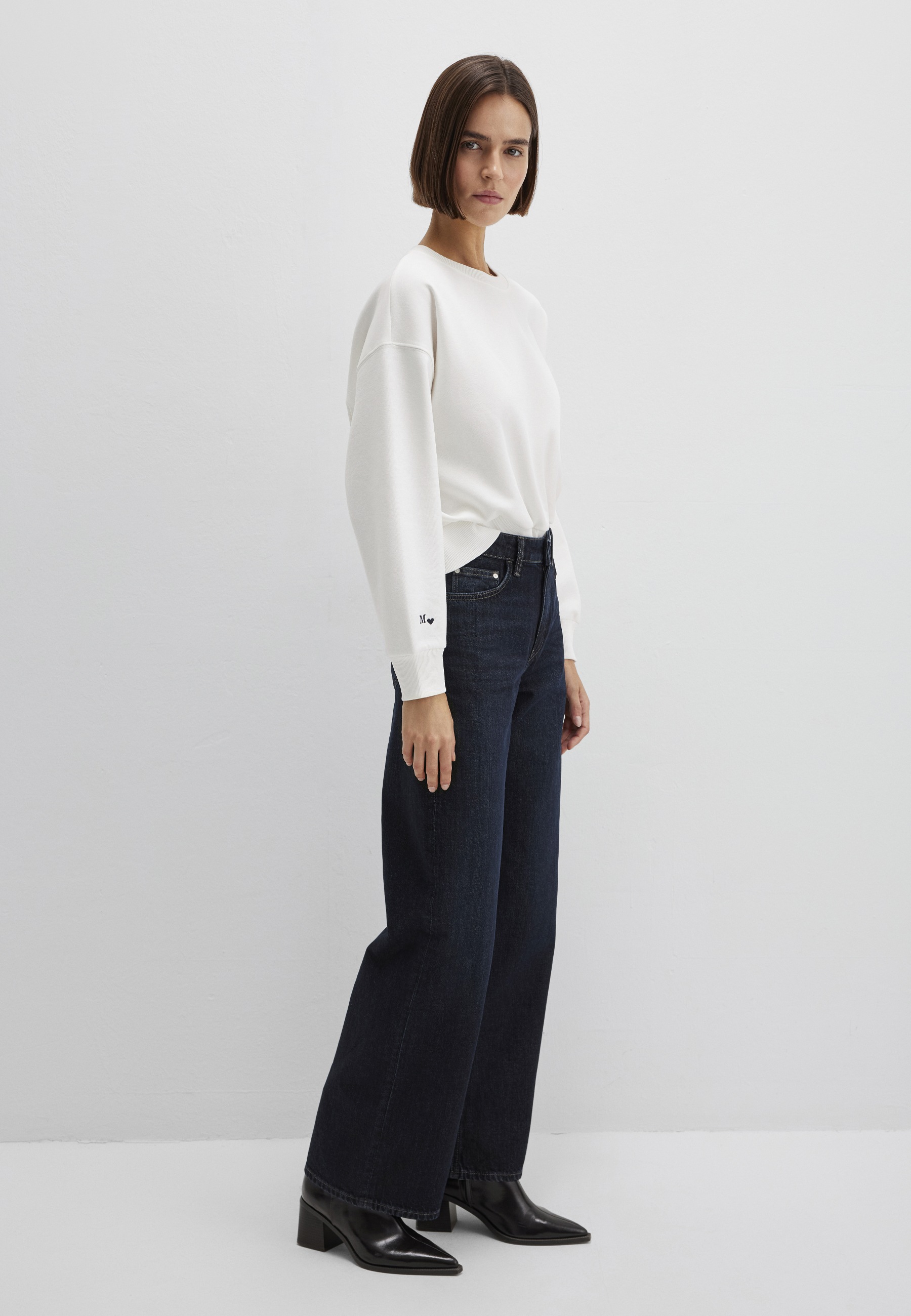 Mavi Rundhalspullover »CREW NECK SWEATSHIRT« Sweatshirt cropped