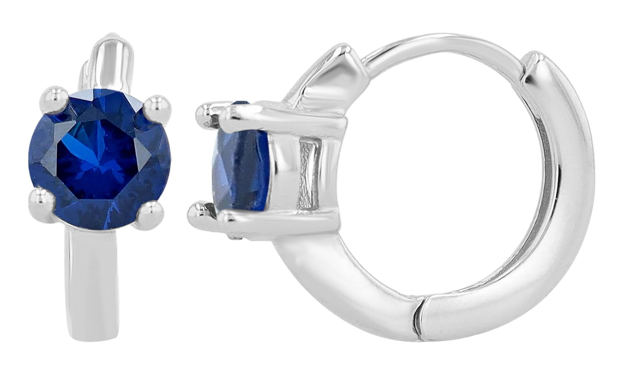 Adelia´s Klappcreolen "Damen Ohrringe – Klappcreole aus 925 Silber mit Zirk günstig online kaufen