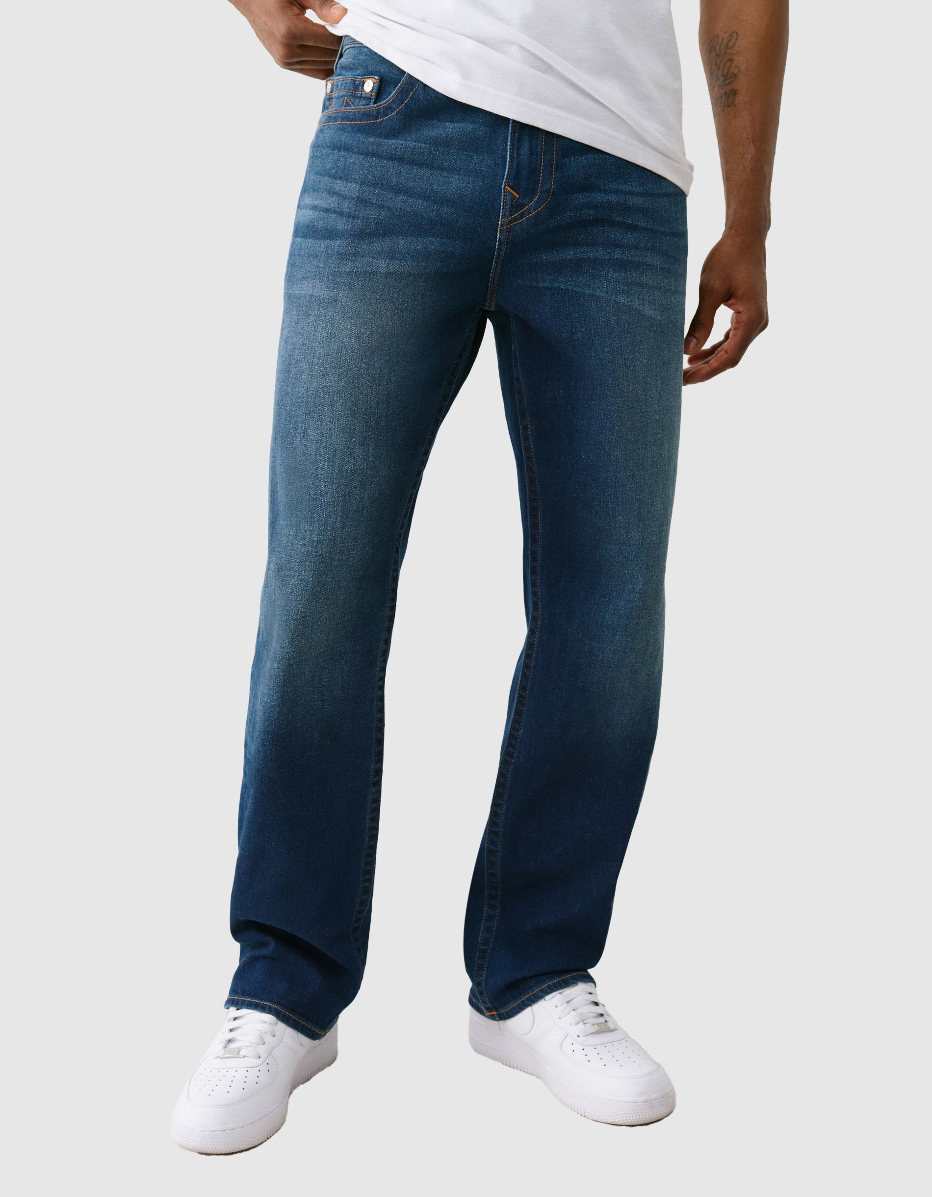 True Religion Loose-fit-Jeans "BOBBY SN NF" Baumwollmischung, loose fit