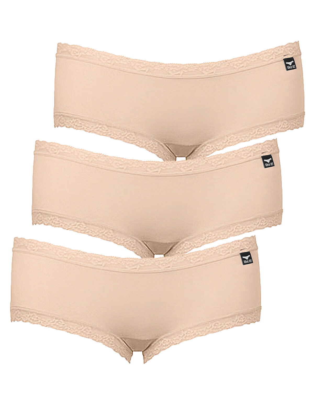 like it Panty "3er Pack Damen Panty Olivia", (Spar-Pack, 3 Stück St.) günstig online kaufen