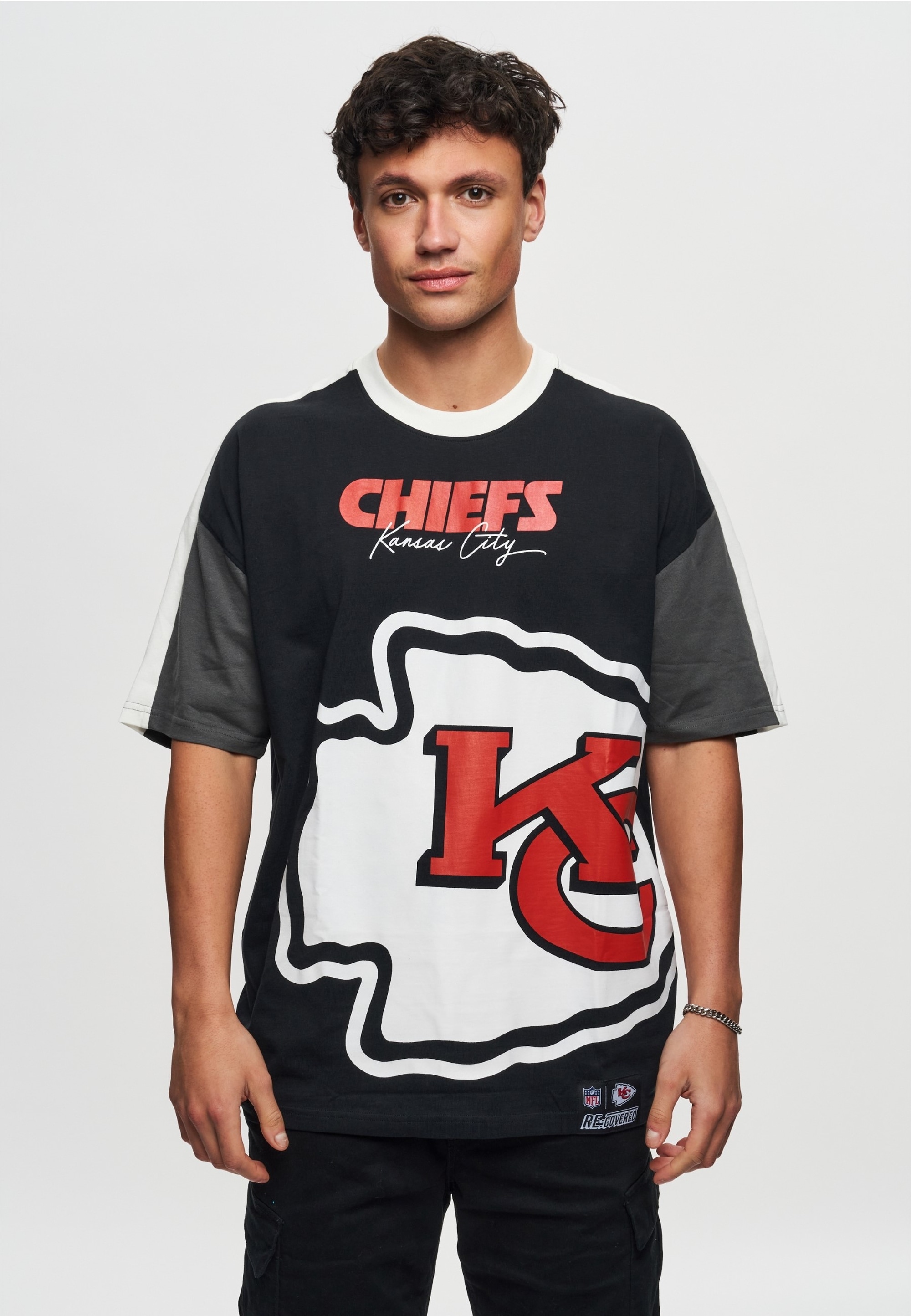 Recovered T-Shirt "NFL Chiefs Kansas City Cut and Sew Oversized" 1 Stk. tlg günstig online kaufen
