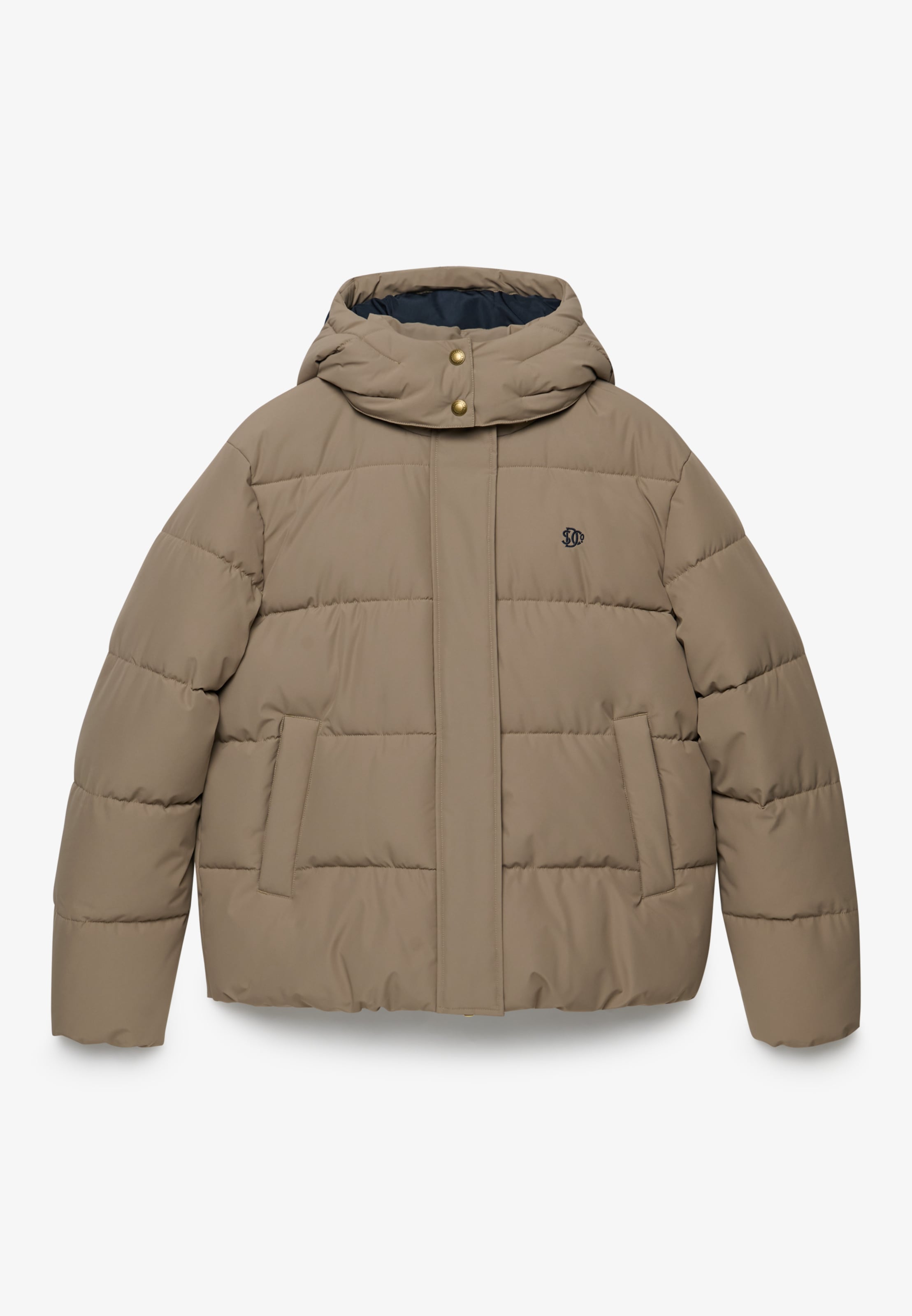 Superdry Steppjacke »PREMIUM HOOD PUFFER JKT« mit Kapuze Kunstfaser, relaxed fit