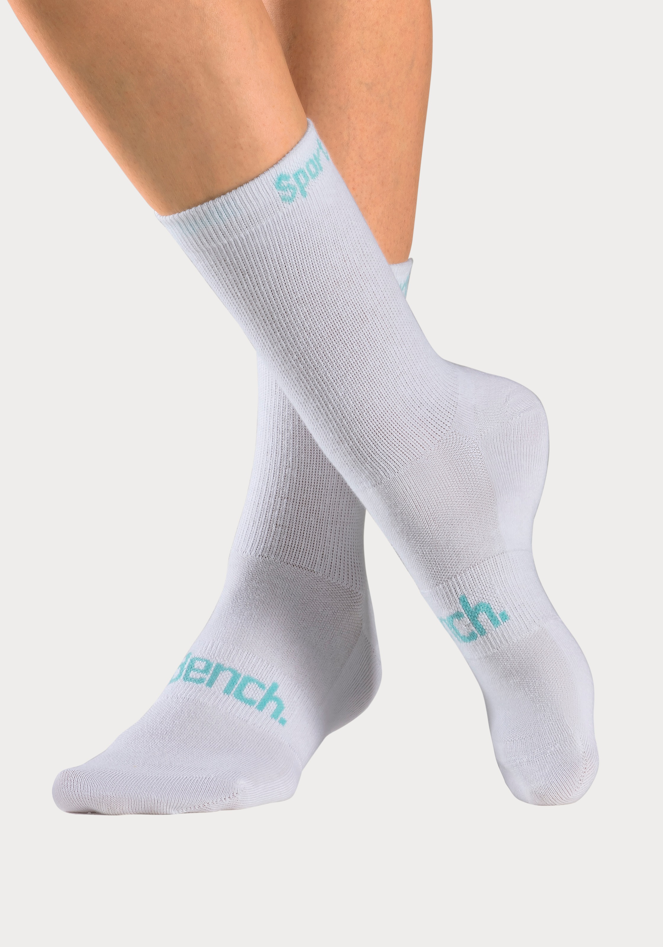 Bench. Sportsocken, (Packung, 6 Paar), mit antibakterieller Feuchtigkeitsregulierung