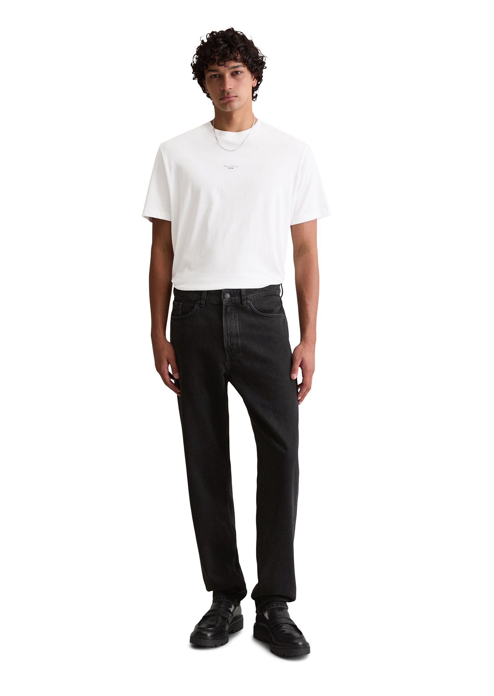 Marc O'Polo DENIM 5-Pocket-Jeans »Loose Taper«, loose tapered fit, reine Bio-Baumwolle