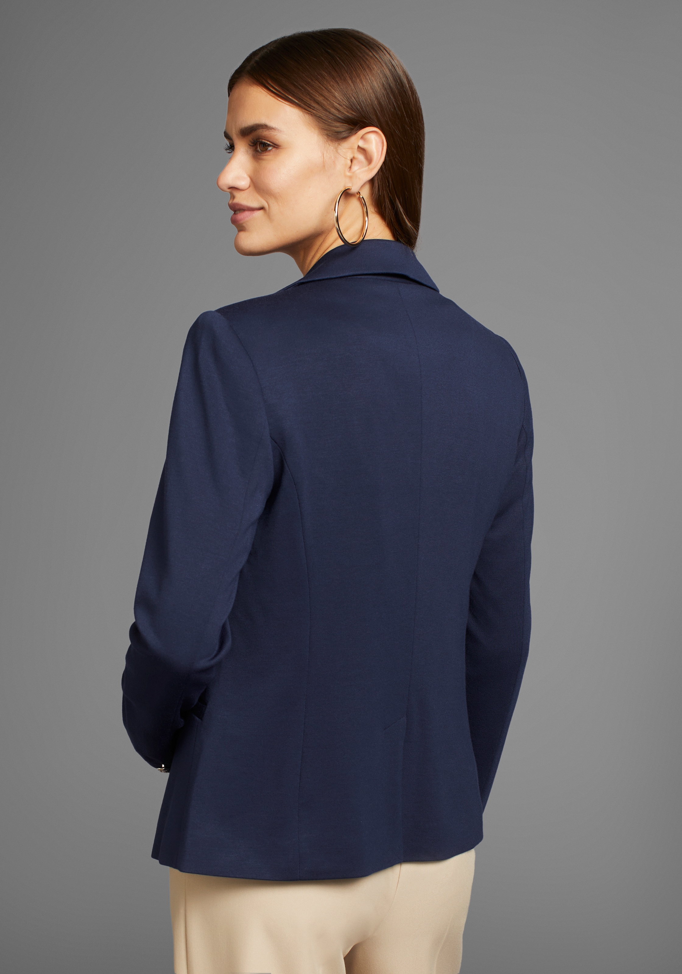 HECHTER PARIS Sweatblazer, mit eleganter Knopfleiste