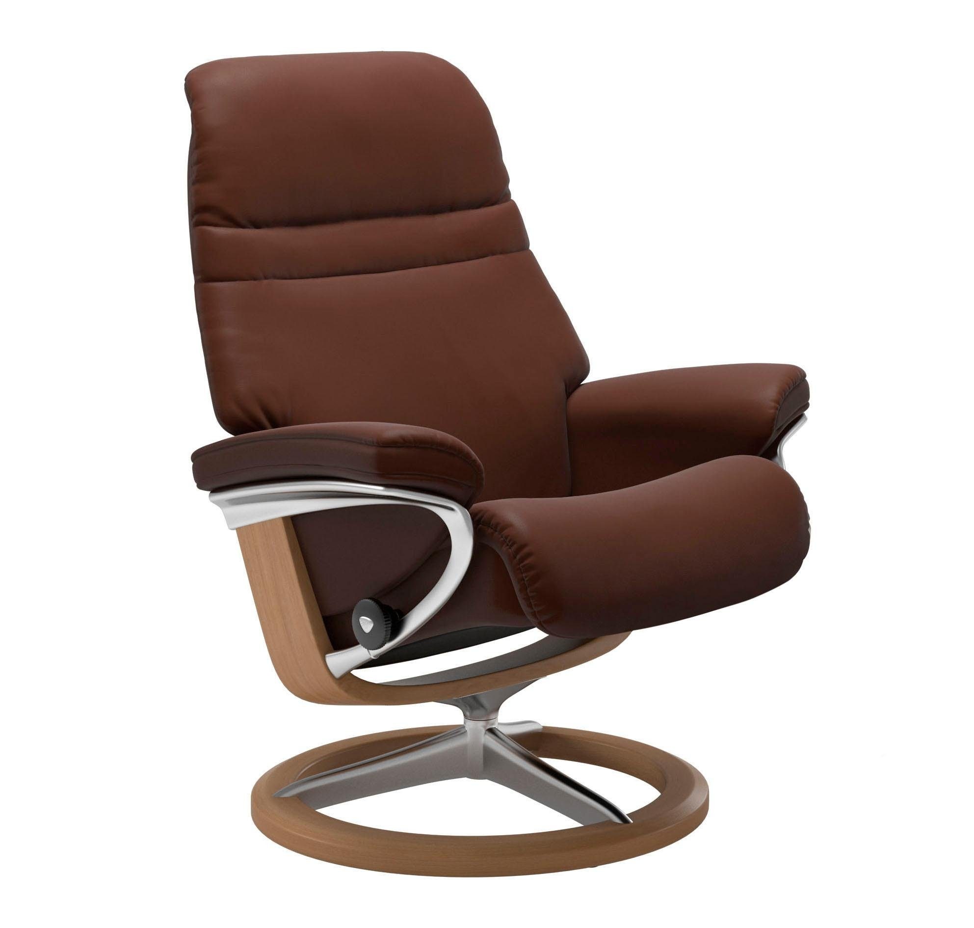Stressless® Relaxsessel »Sunrise«, mit Signature Base, Größe M, Gestell Eiche