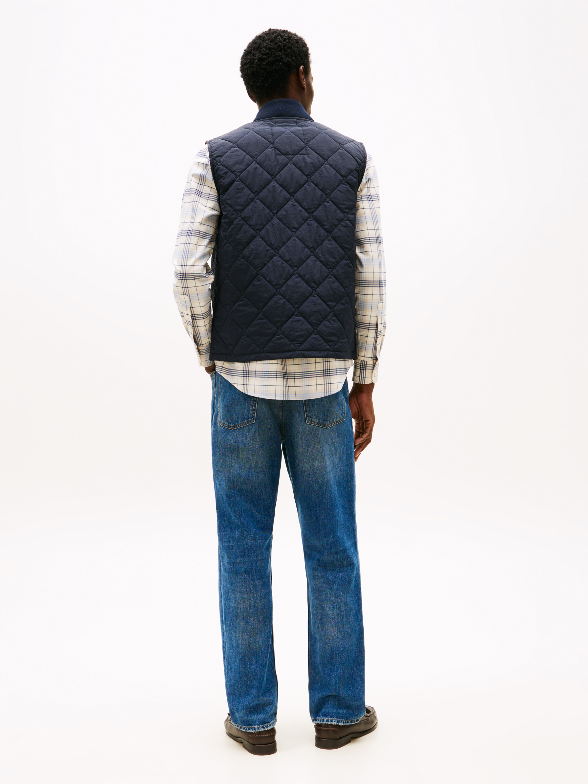 Tommy Hilfiger Steppweste »DIAMOND QUILTED VEST«, mit Rautenmuster