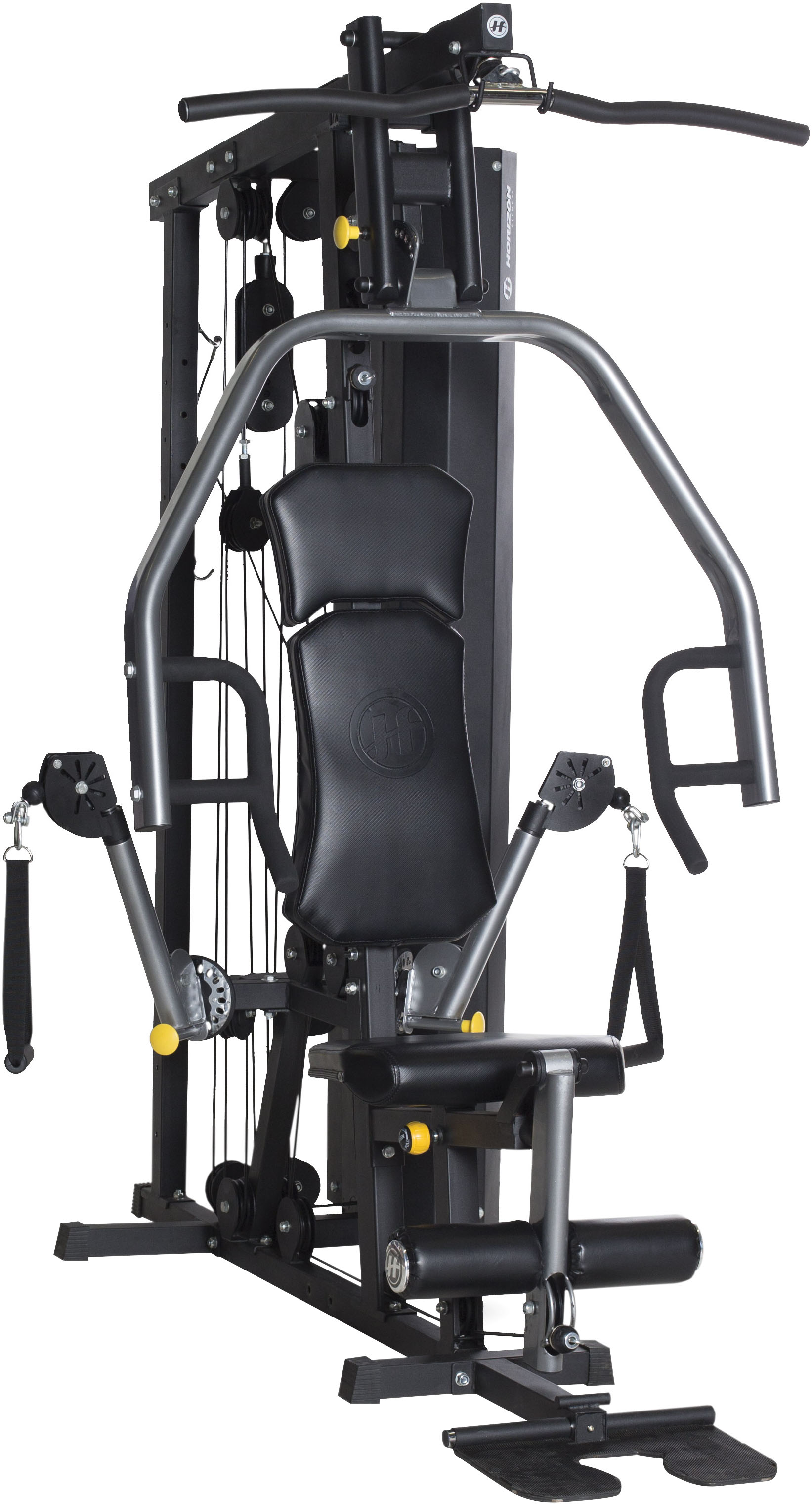 Horizon Fitness Kraftstation "Torus 3" 1 Gewichtsblöcke Kabelzug, Multipresse und mehr, max. Benutzergewicht 150 kg, max. Trainingsgewicht 80 kg