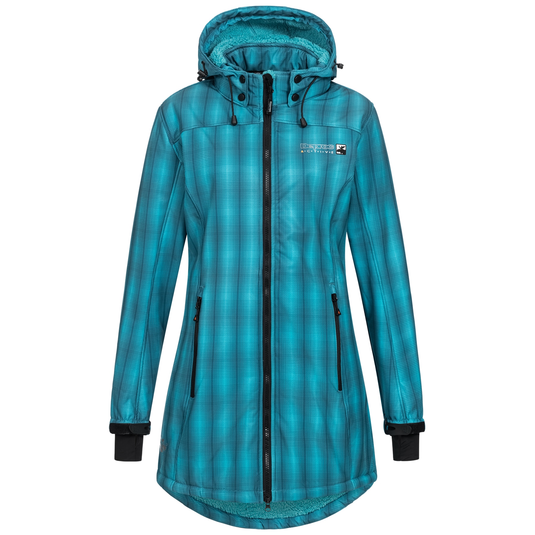 DEPROC Active Softshellmantel »KEELE PEAK II WOMEN«, auch in Großen Größen erhältlich