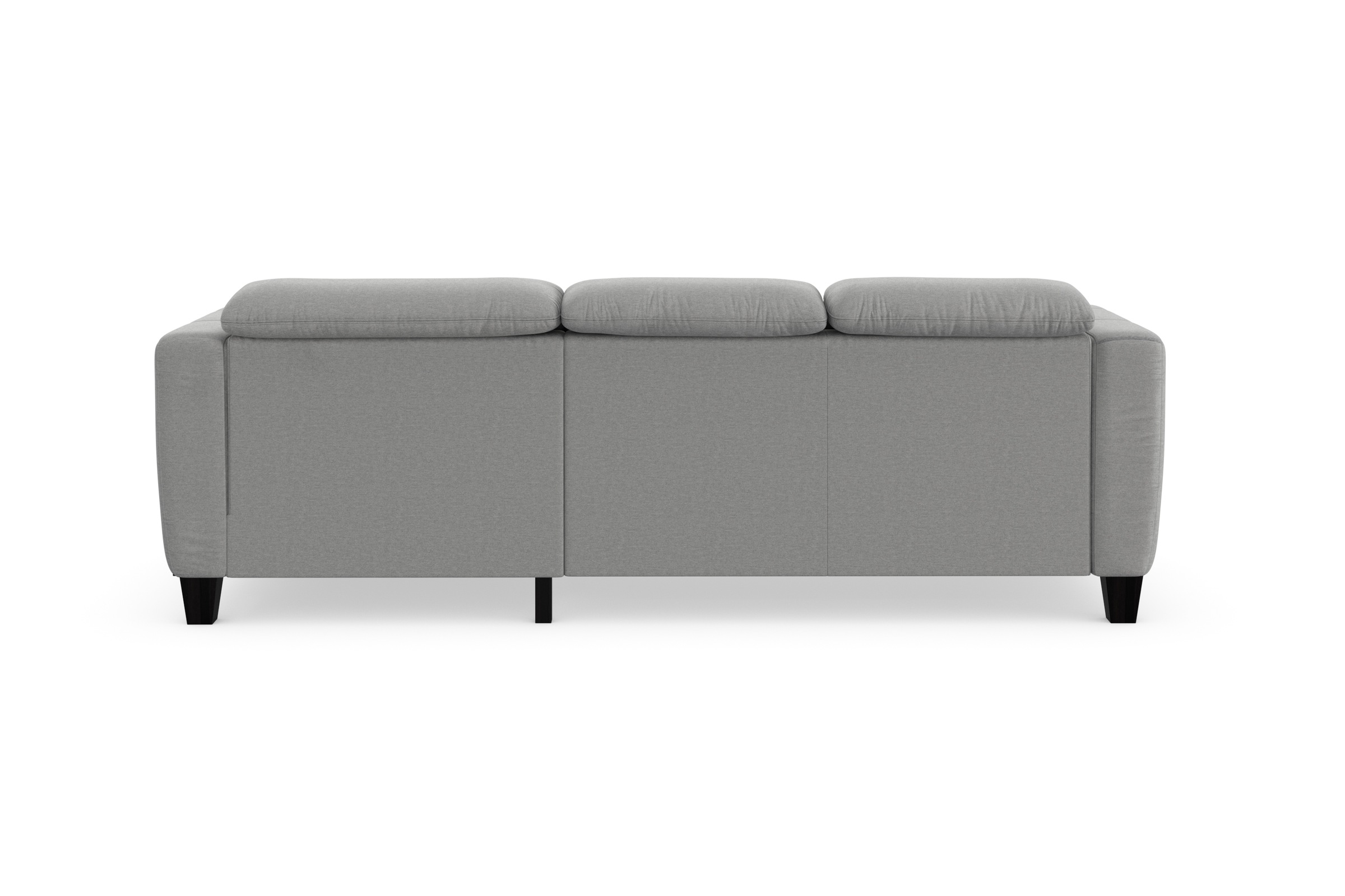 Ecksofa SIT & MORE "Belluci L-Form", grau, B:247cm H:85cm T:170cm, Sofas, Ecksofa, inklusive Federkern, wahlweise mit Bettfunktion und Bettkasten 3