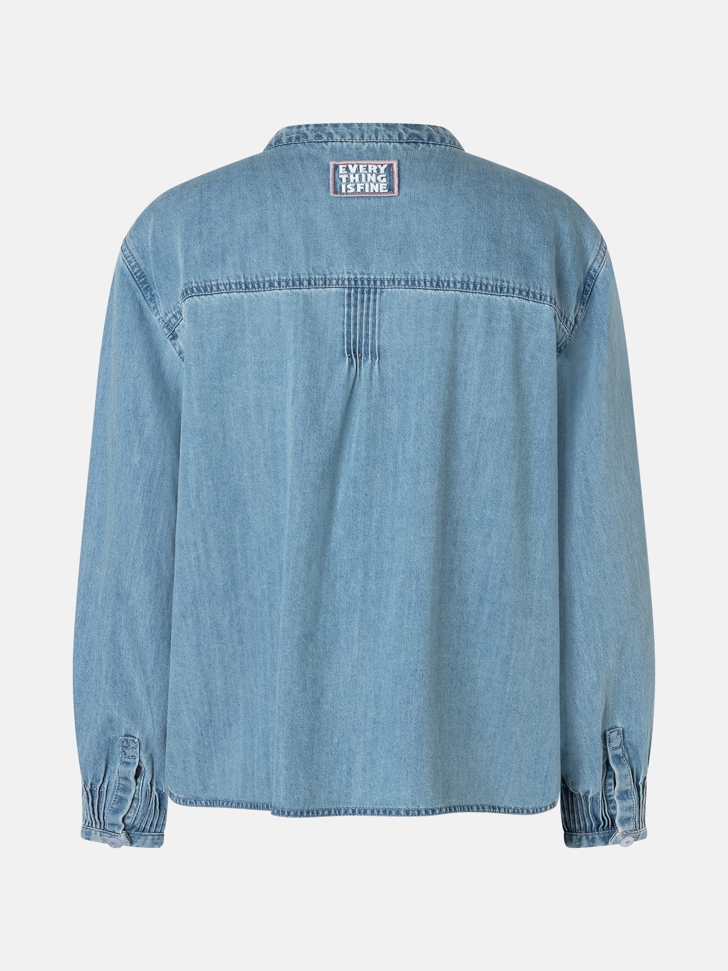 Lieblingsstück Langarmbluse »EvitaL«, im Denim-Look