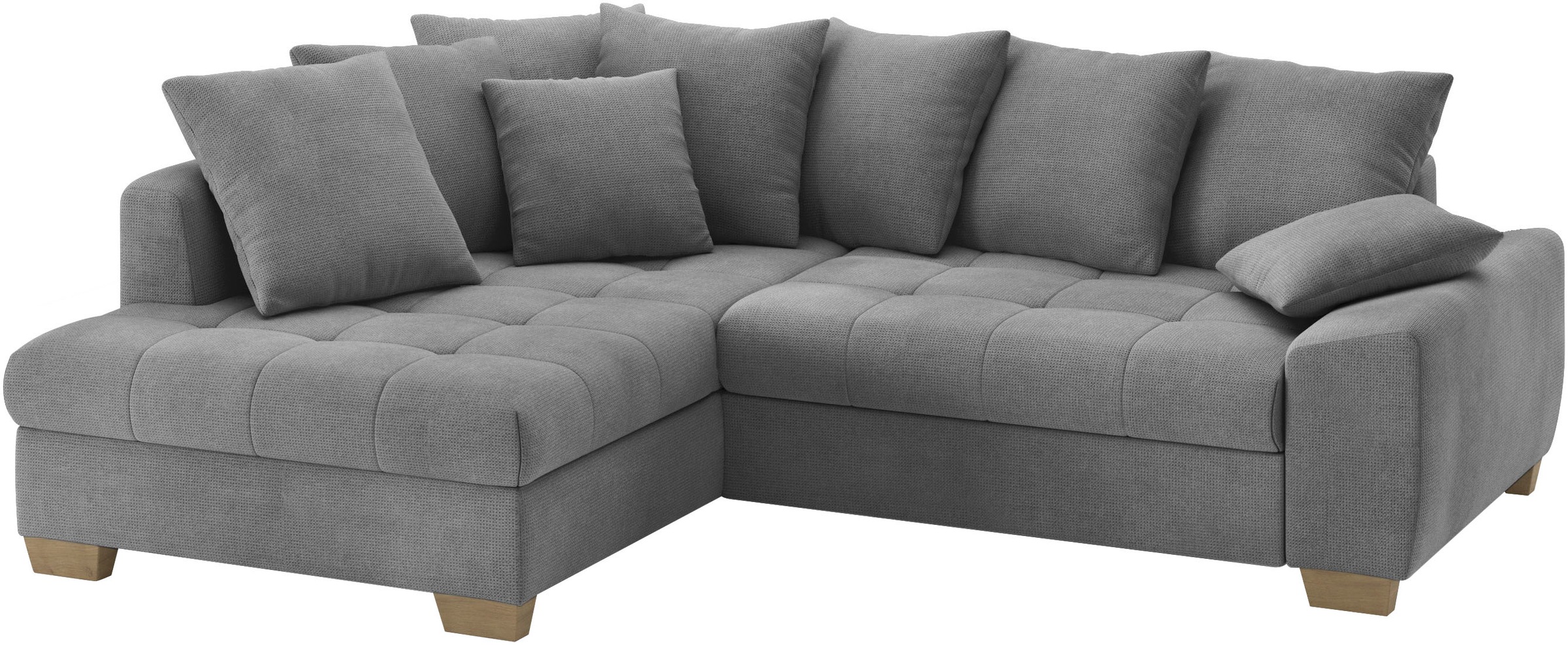 Mr. Couch Ecksofa "Nikita II, L-Form", Wahlweise mit Bettfunktion, Bettkast günstig online kaufen
