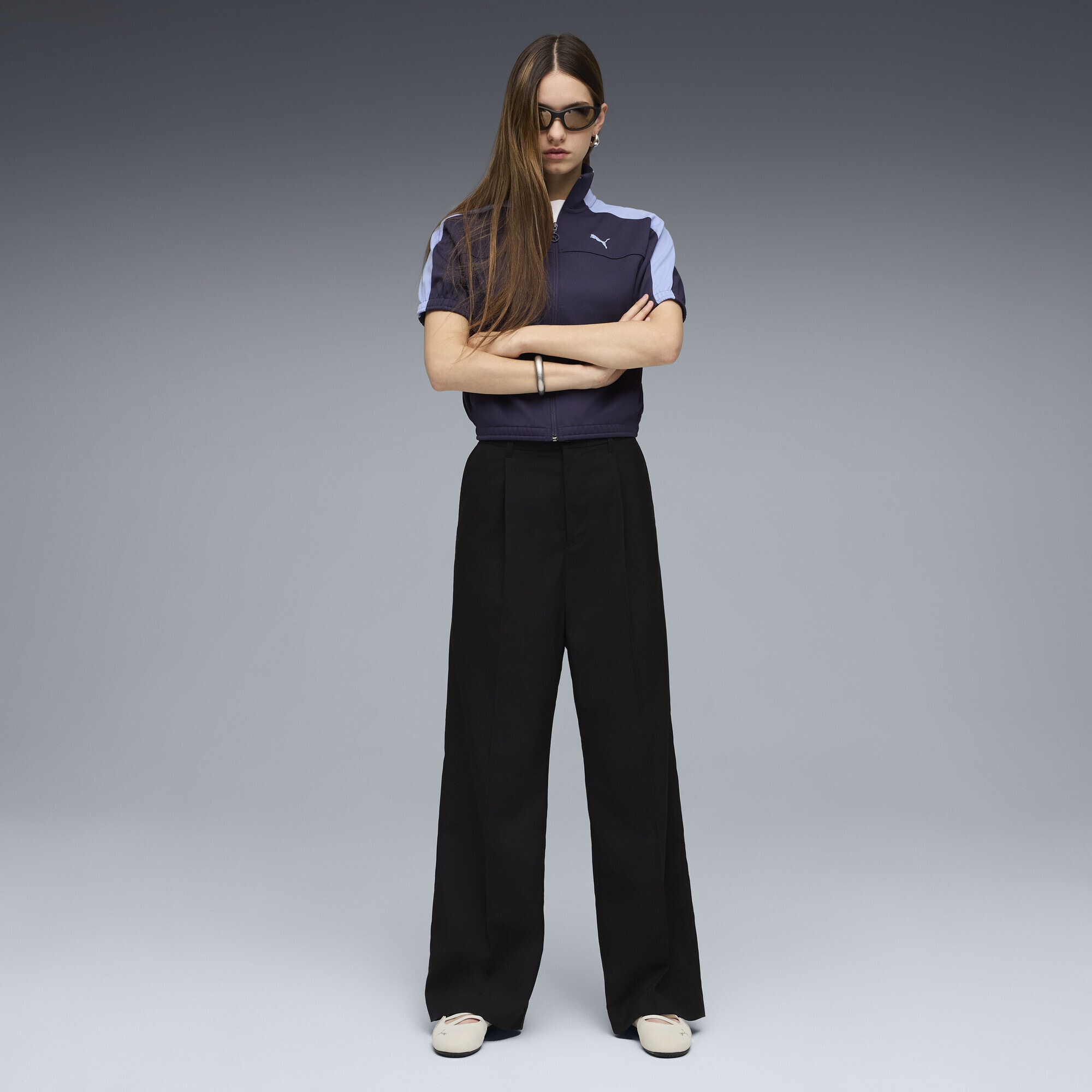 PUMA Trainingsjacke »T7 Full Zip Trainingsjacke Damen«