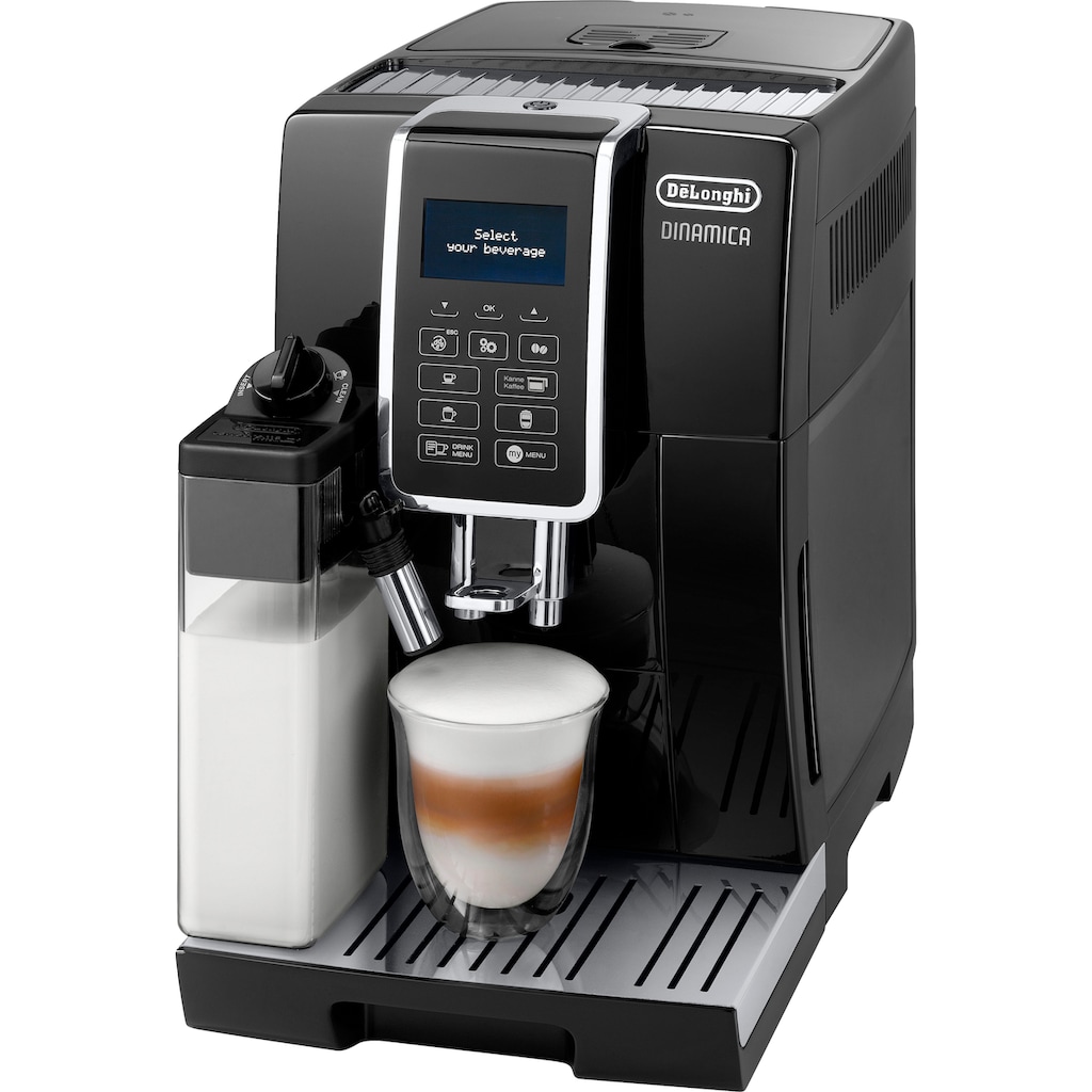 De'Longhi Kaffeevollautomat »Dinamica ECAM 356.57.B«, mit 4 Direktwahltasten, Kaffeekannenfunktion