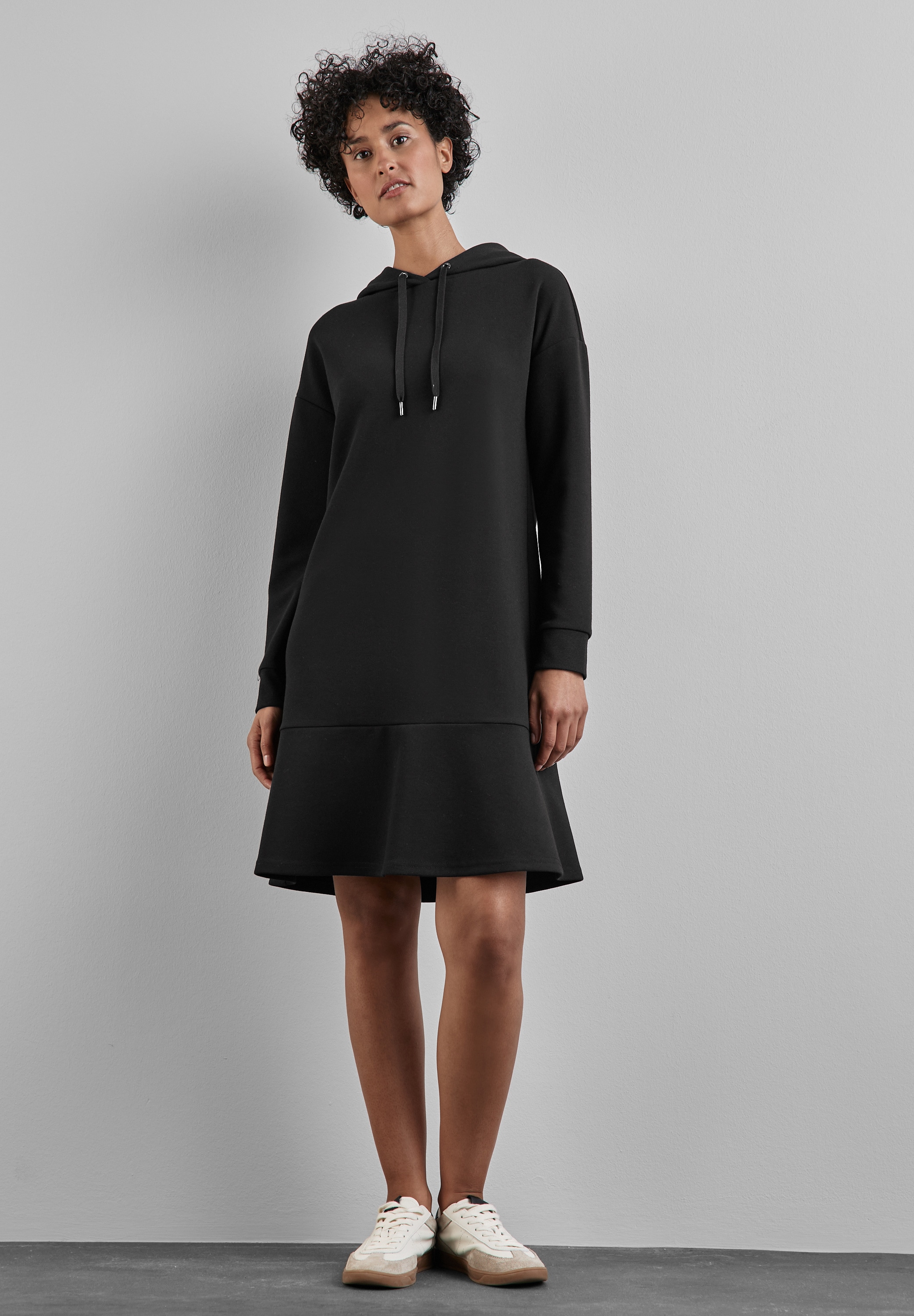 STREET ONE Sweatkleid Ohne Taschen mit Kapuze günstig online kaufen