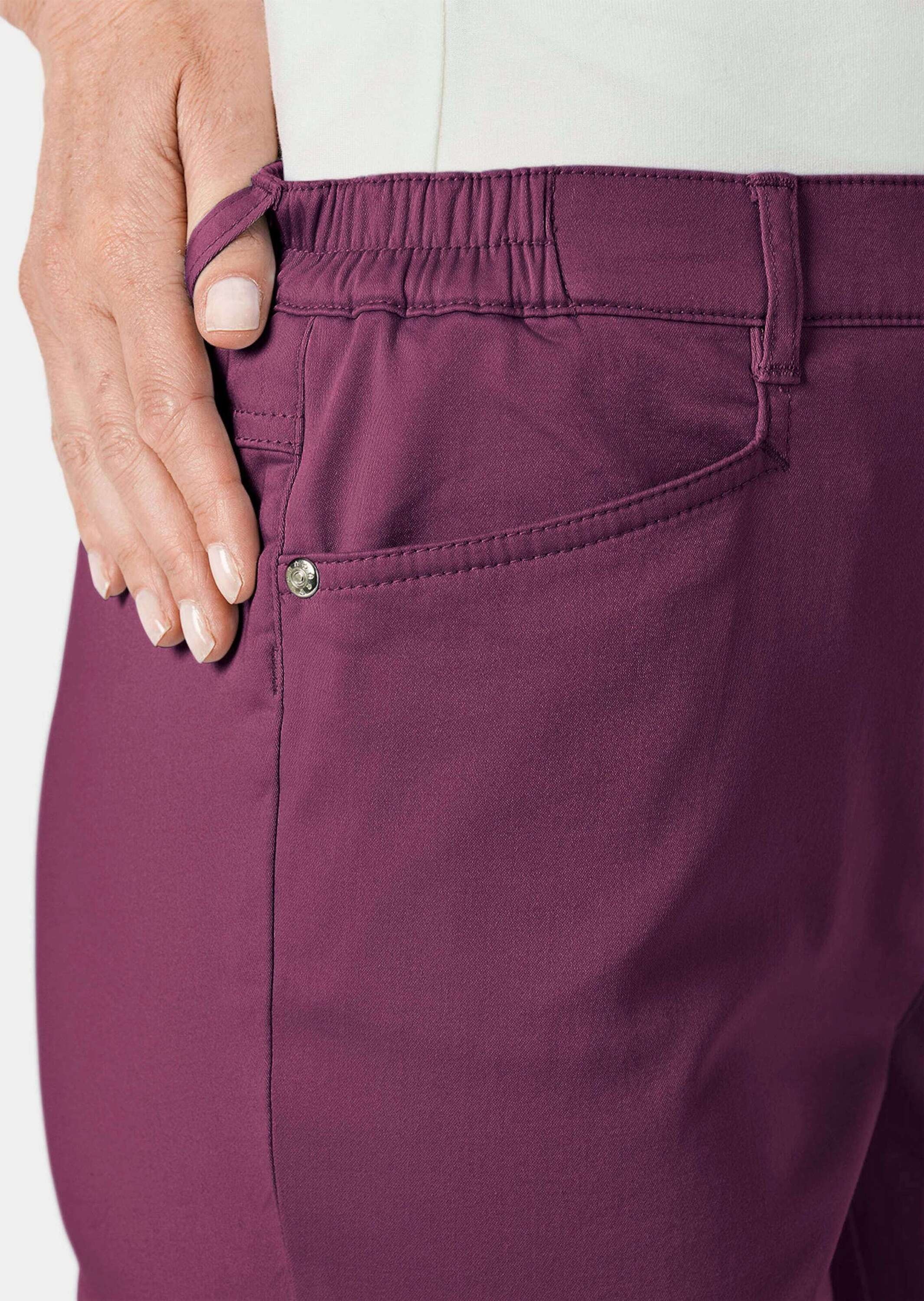 GOLDNER Stoffhose »Baumwollhose ANNA Leichte Baumwoll-Hose ANNA«