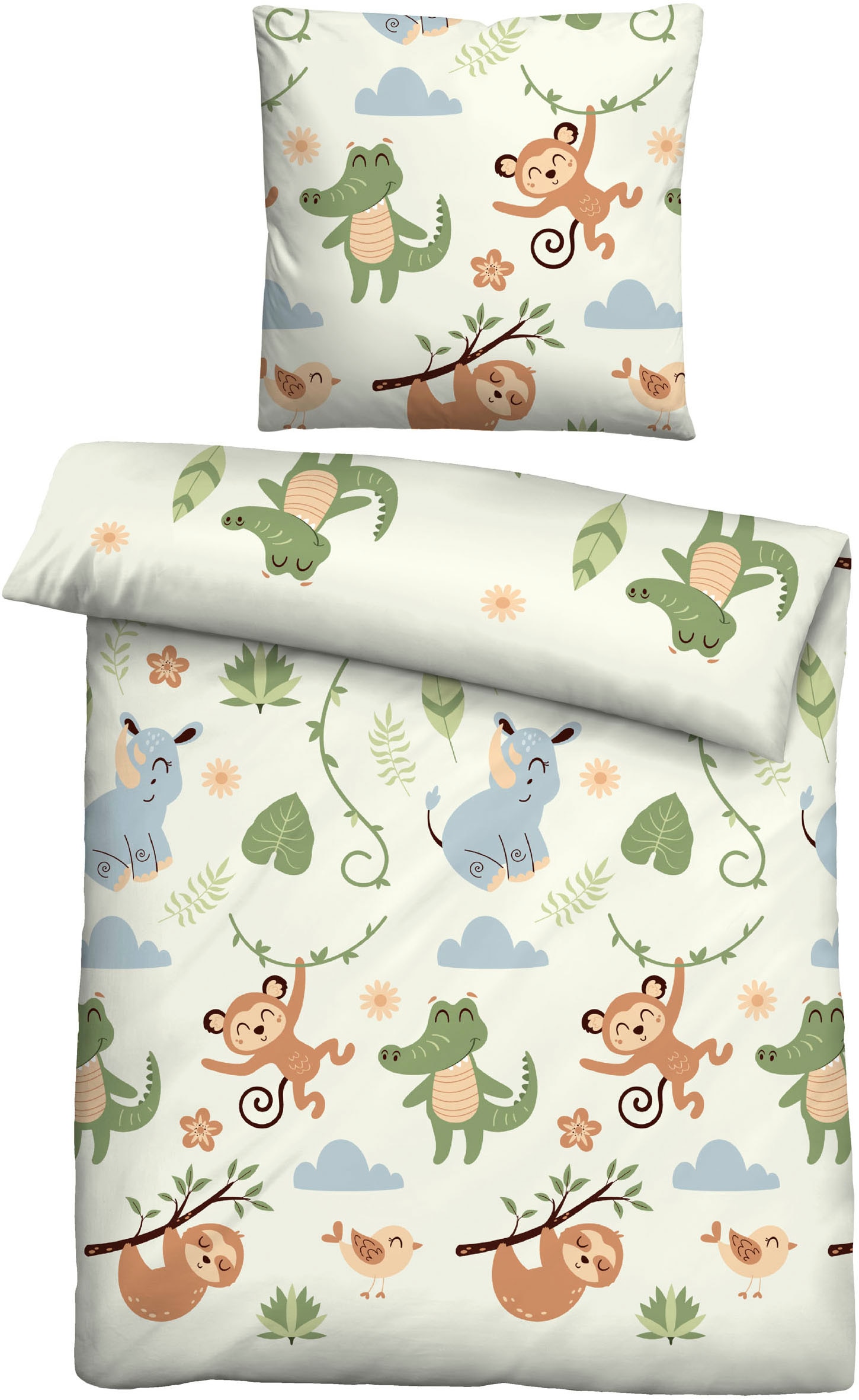 Castell - Markenbettwäsche Jugendbettwäsche "0330248" 2 Stk. tlg. Polar-Fle günstig online kaufen