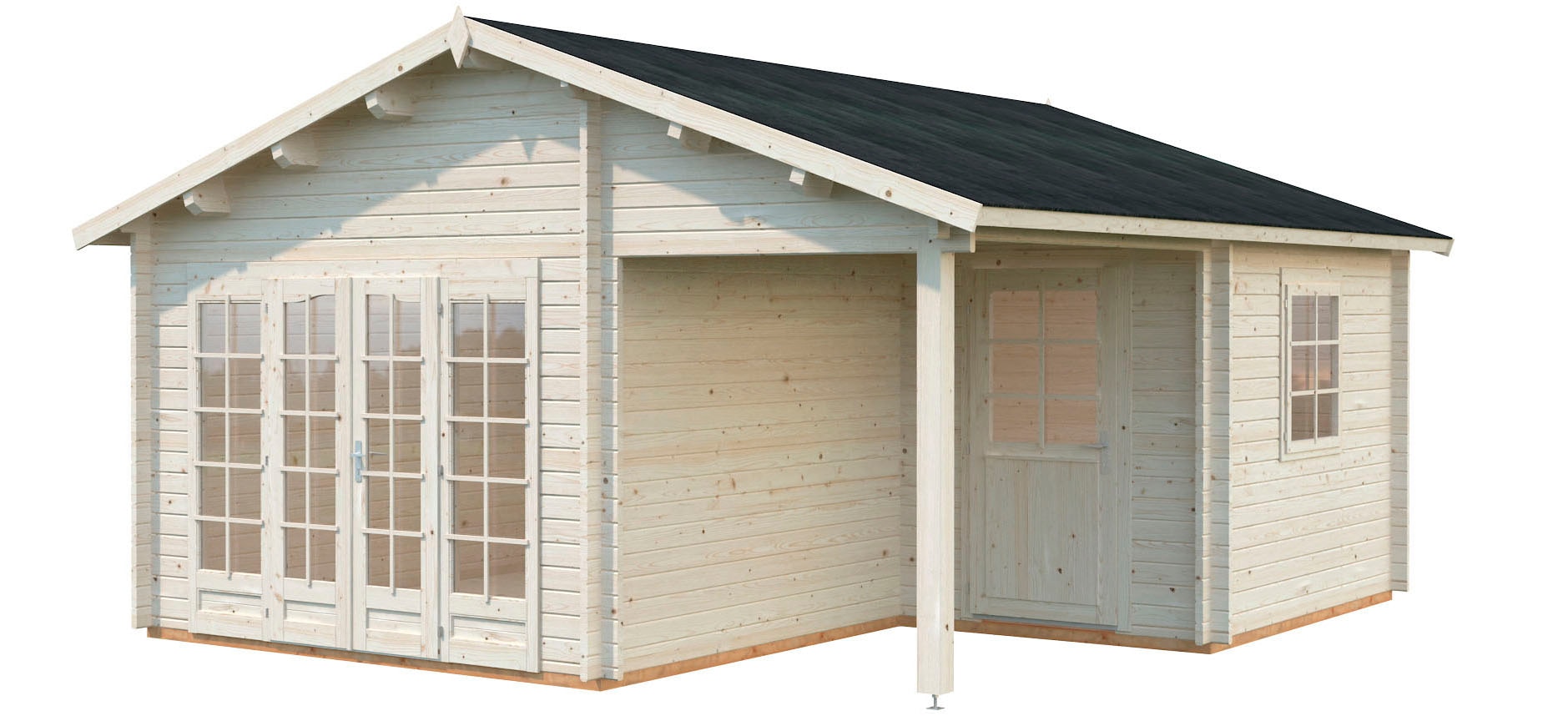 Palmako Gartenhaus "Irene", 21,9 + 5,2 qm günstig online kaufen