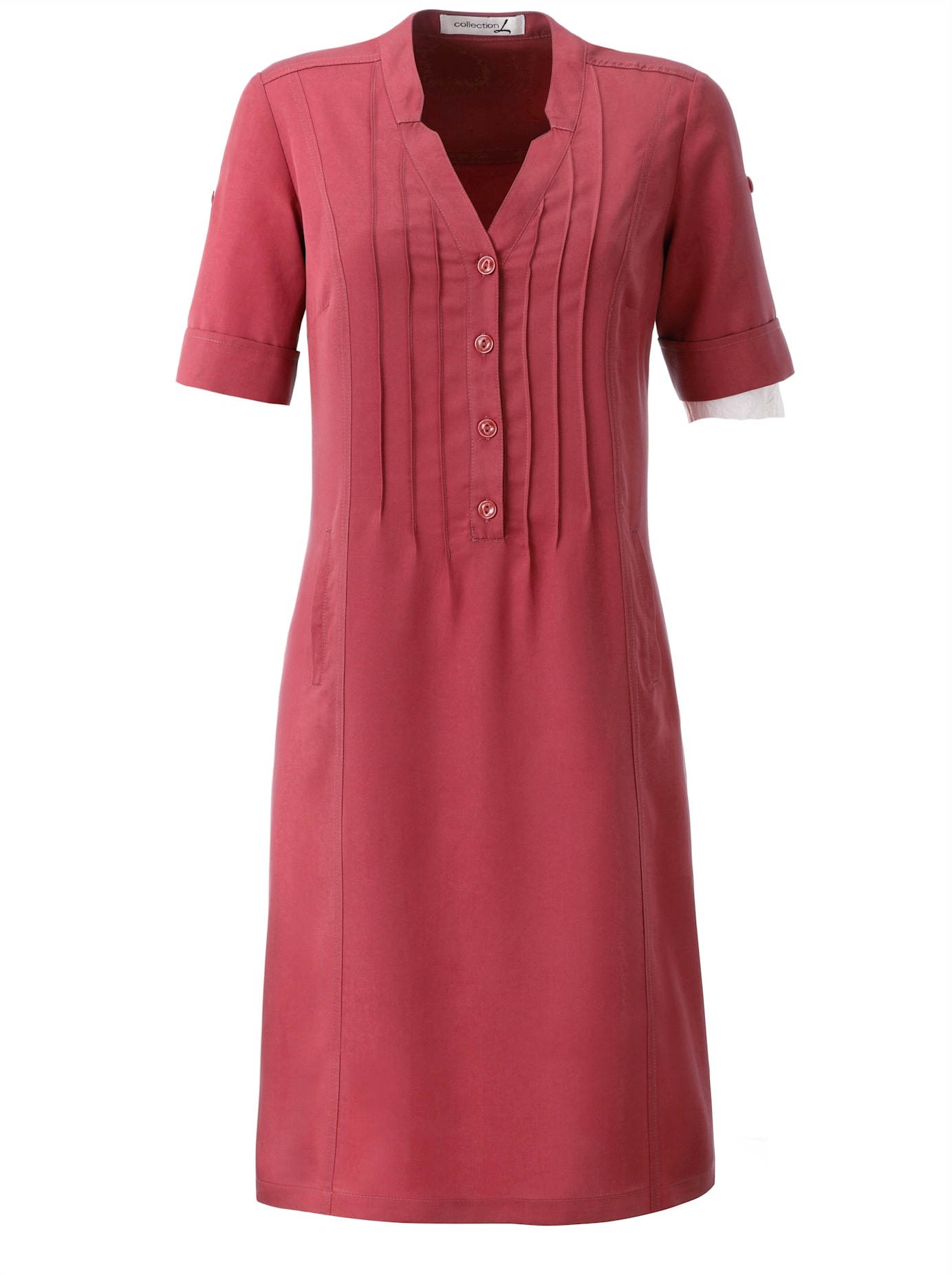 Casual Looks Sommerkleid "Kleid" Eingrifftaschen günstig online kaufen