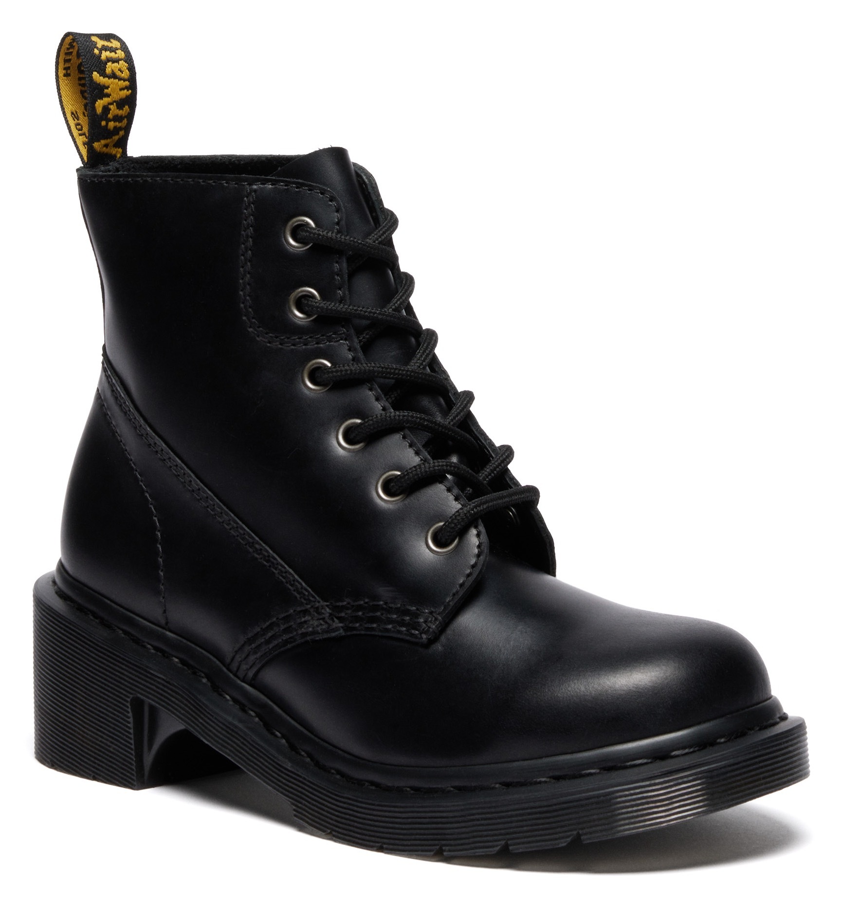 DR. MARTENS Schnürboots "Alderstone" Stiefelette, Schnürboots mit Blockabsa günstig online kaufen