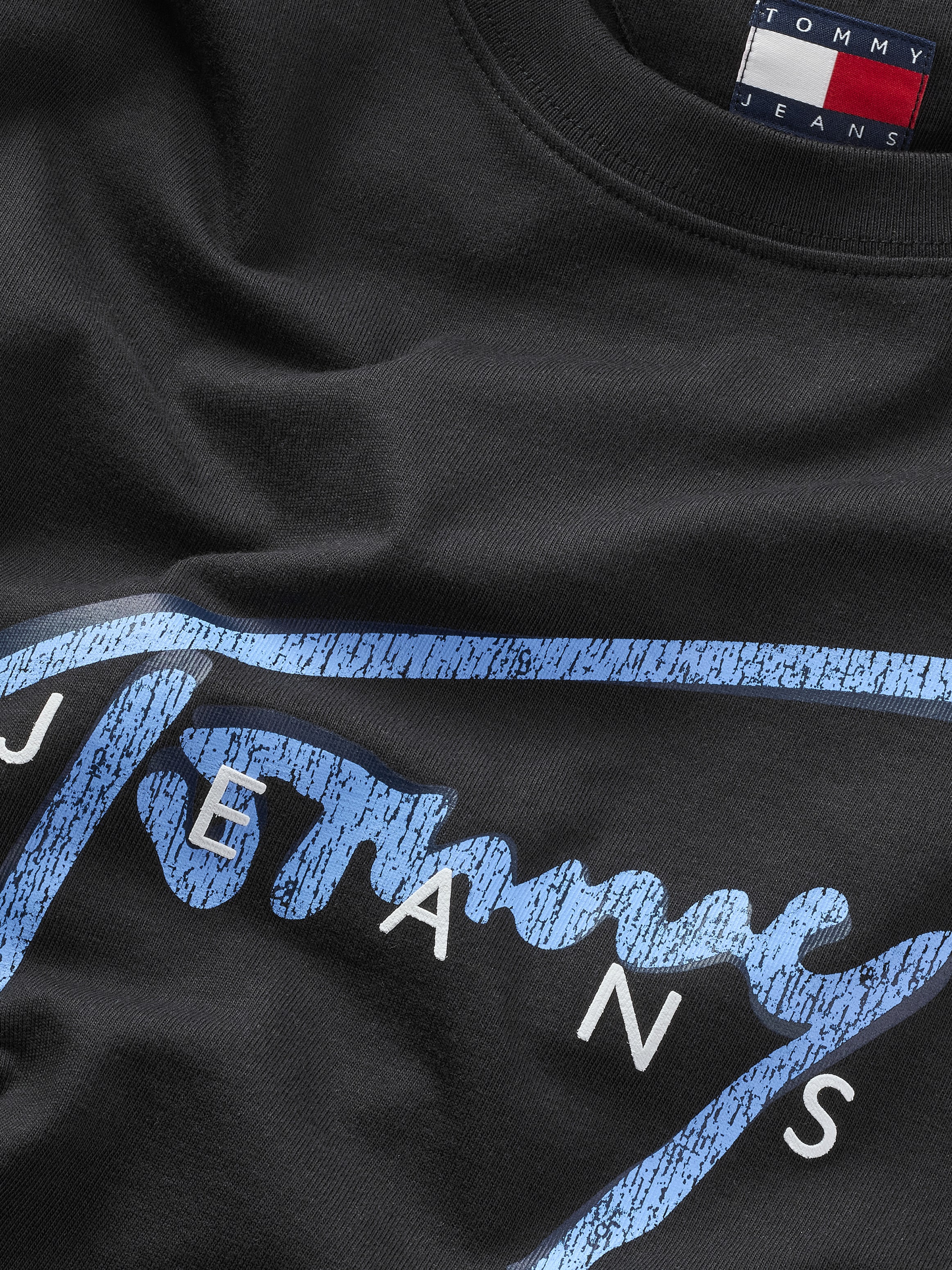 Tommy Jeans T-Shirt »TJM REG RWB SIGNATURE TEE«, mit großem Logodruck