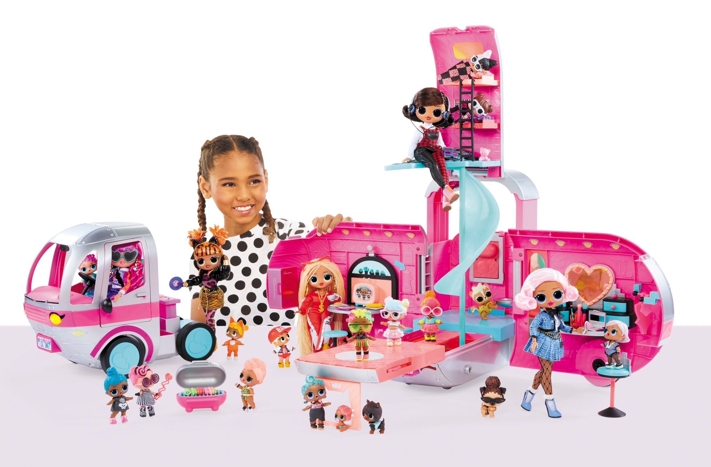 L.O.L. SURPRISE! »L.O.L. Surprise Glamper« für alle LOL Surprise Dolls und OMG Fashion Dolls; mit Licht und Sound