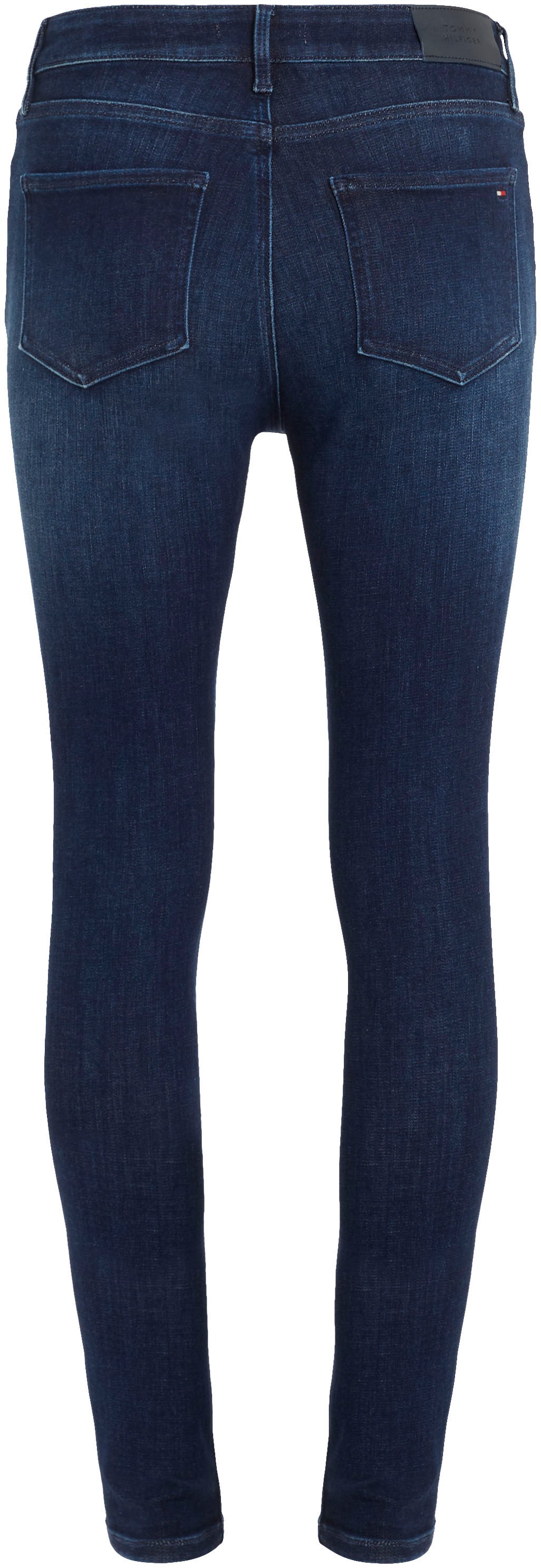 | SKINNY bestellen Skinny-fit-Jeans Hilfiger BAUR Tommy U mit HW«, Logo-Badge Tommy Hilfiger »TH FLEX HARLEM