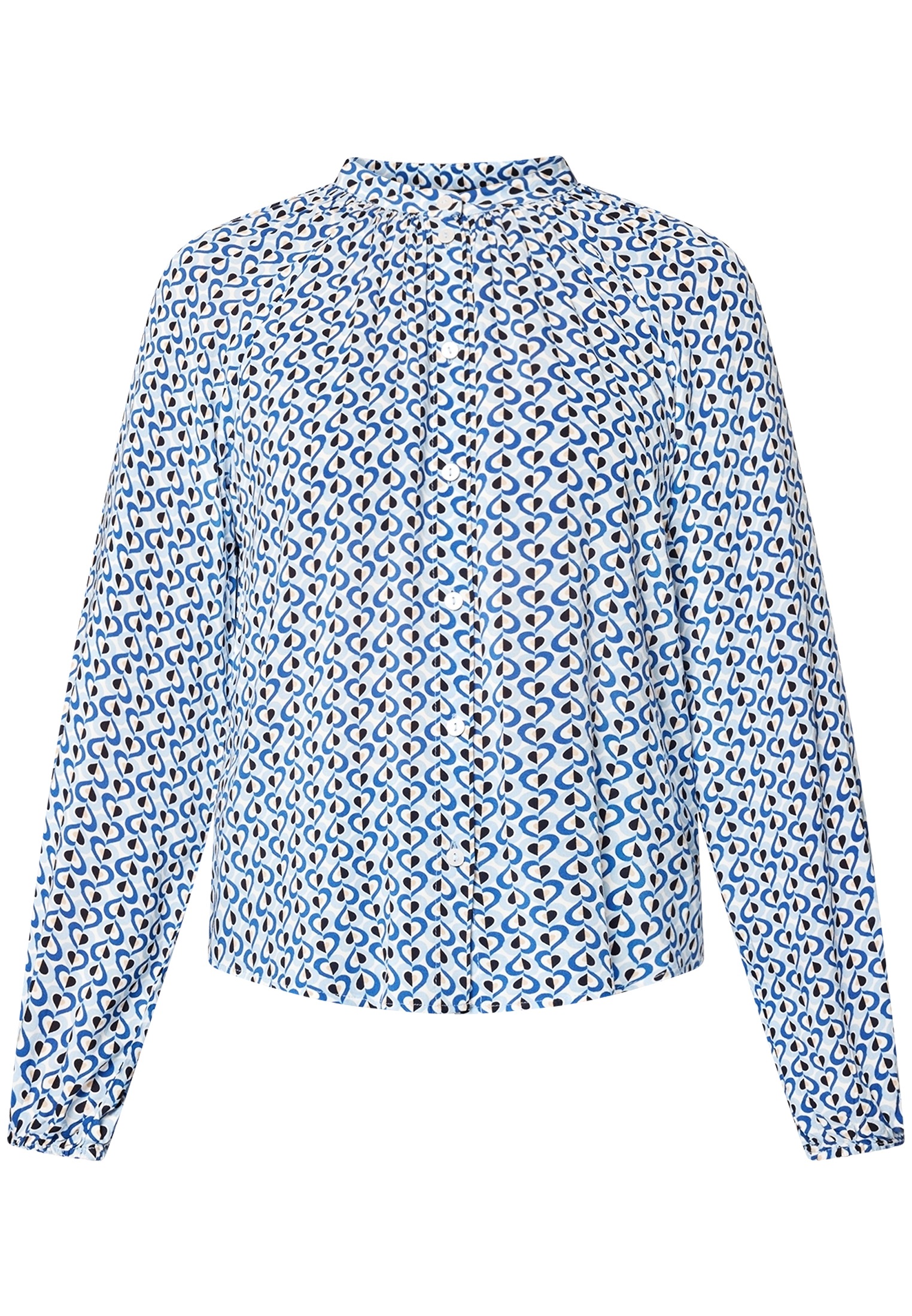 Zero Klassische Bluse "Damen mit grafischem Print" günstig online kaufen