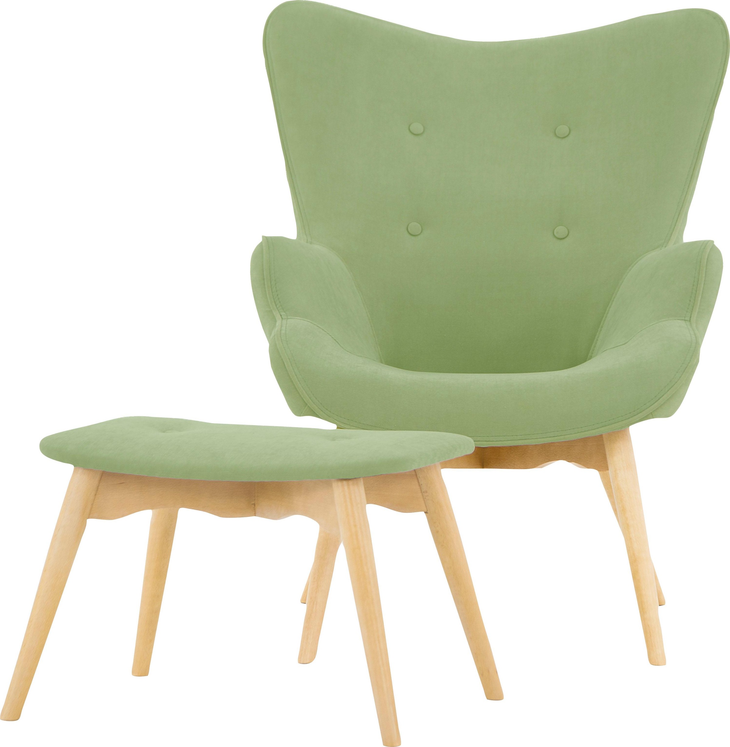 Home affaire Sessel "Egense" wahlweise mit oder ohne Hocker günstig online kaufen