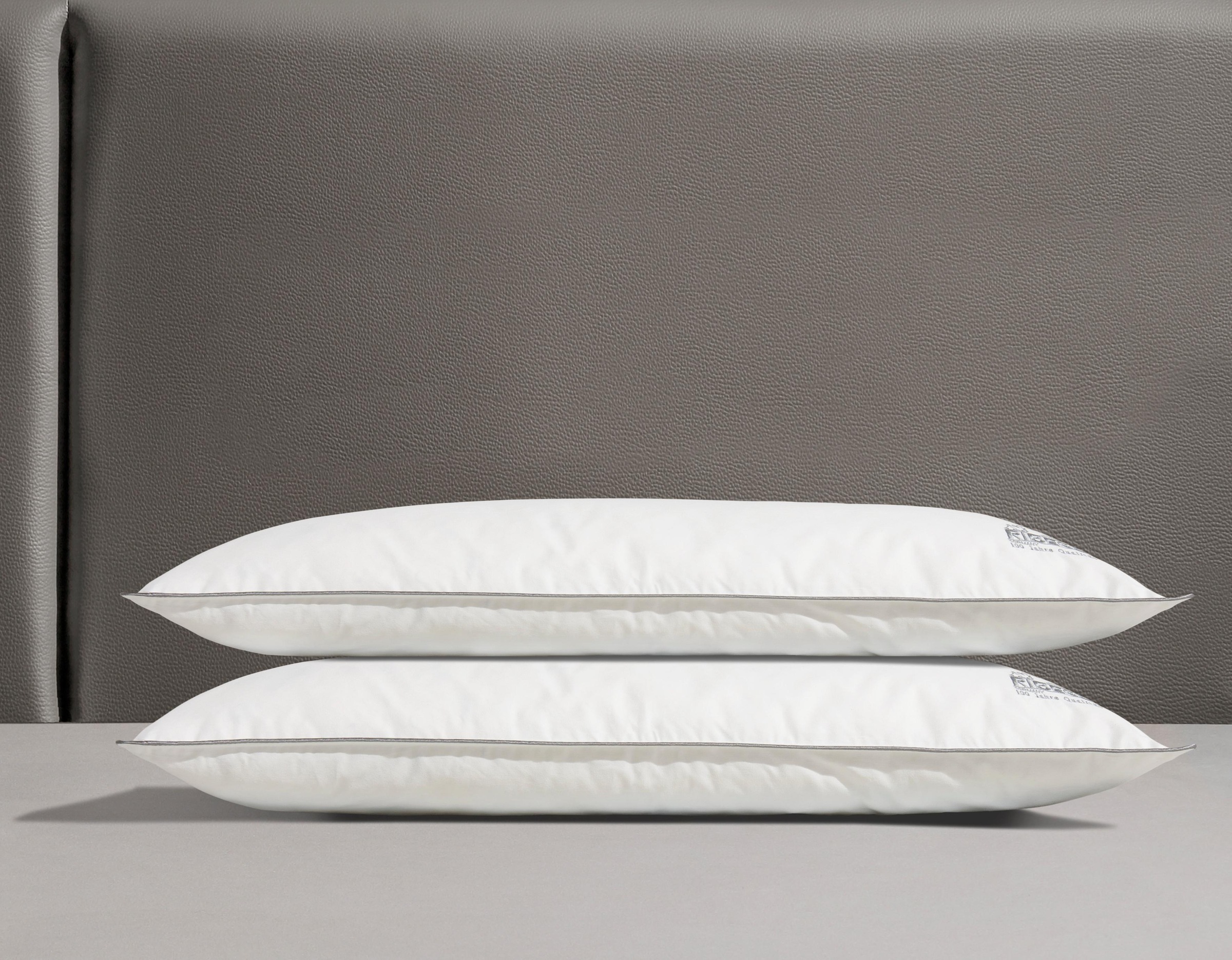 RIBECO Federkissen "Eve" Füllung: 90 % Federn, 10 % Daunen 2 Stk. tlg. Jubi günstig online kaufen